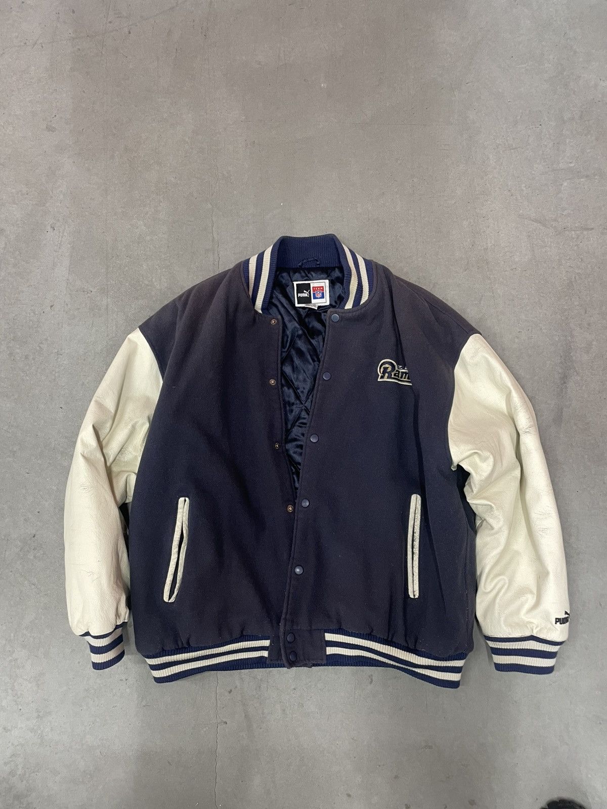 NFL Crazy vintage nfl varsity jacket Size US XXL / EU 58 / 5 - 2 Thumbnail
