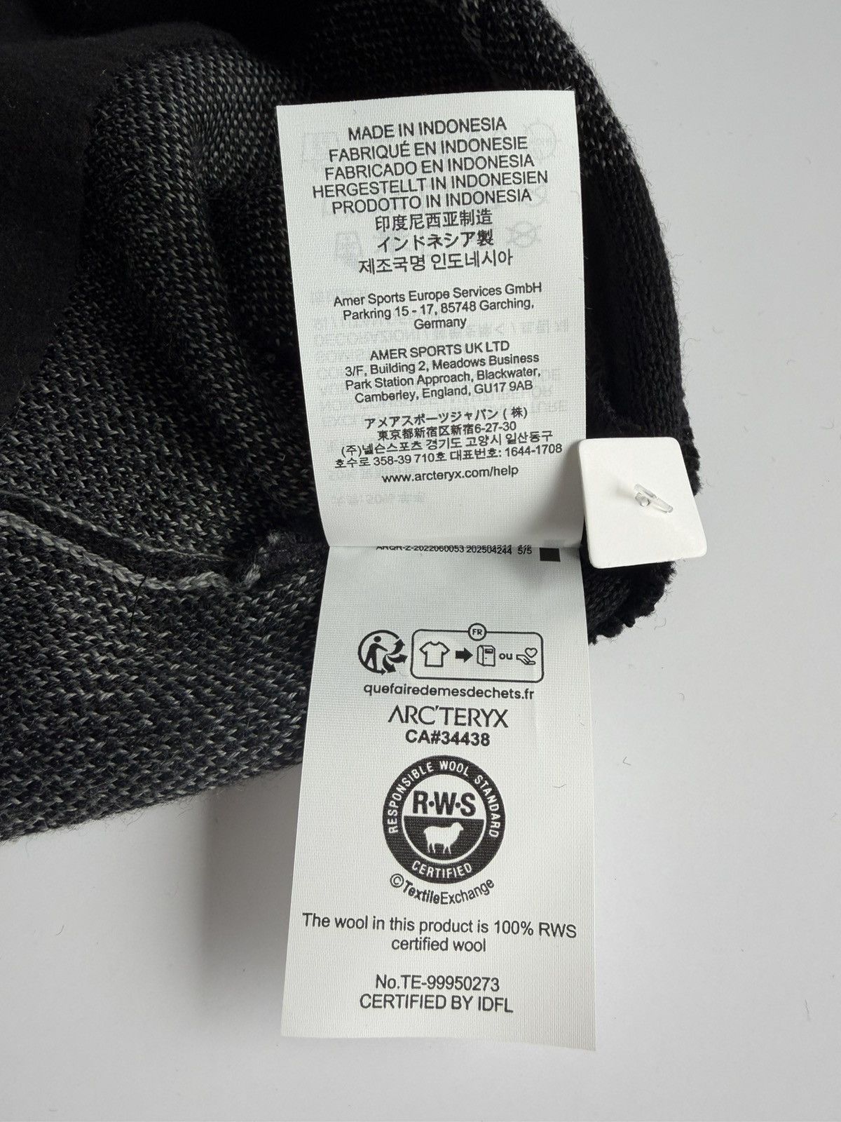 Arc'teryx Arc’teryx Bird Head Toque Beanie - Black/Void Size ONE SIZE - 4 Thumbnail