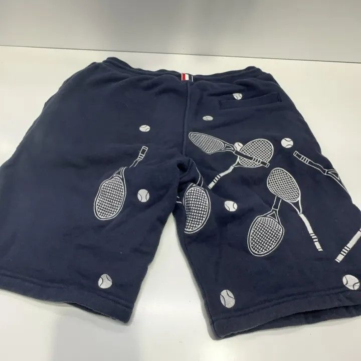 Thom Browne Thom Browne Tennis Print Sports Shorts for Men -2507 Size US 26 / EU 42 - 9 Thumbnail