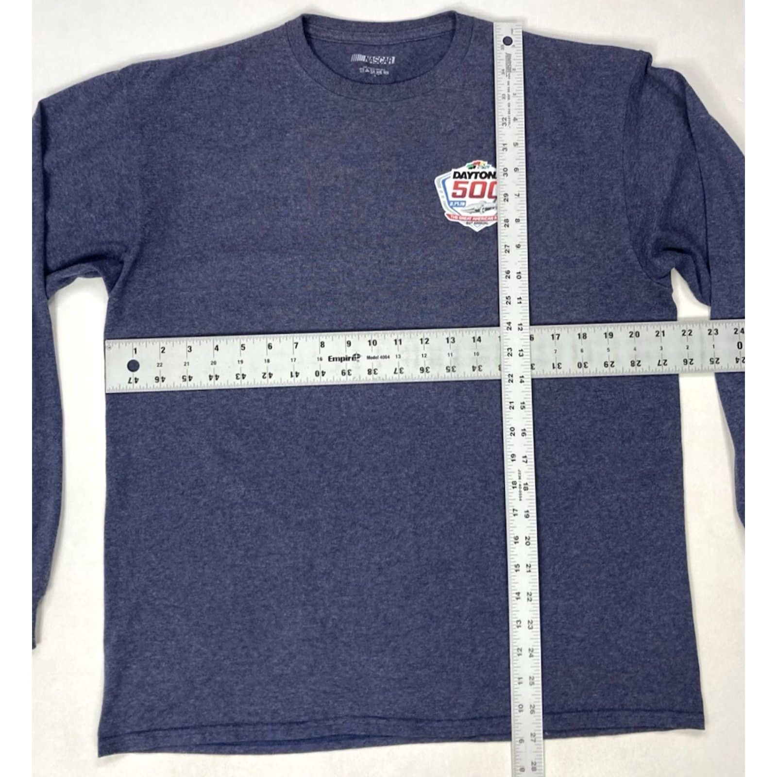 NASCAR NASCAR Daytona 500 International Speedway 2019 Graphic Print T-Shirt Men Large Blue Cotton Size US L / EU 52-54 / 3 - 5 Thumbnail