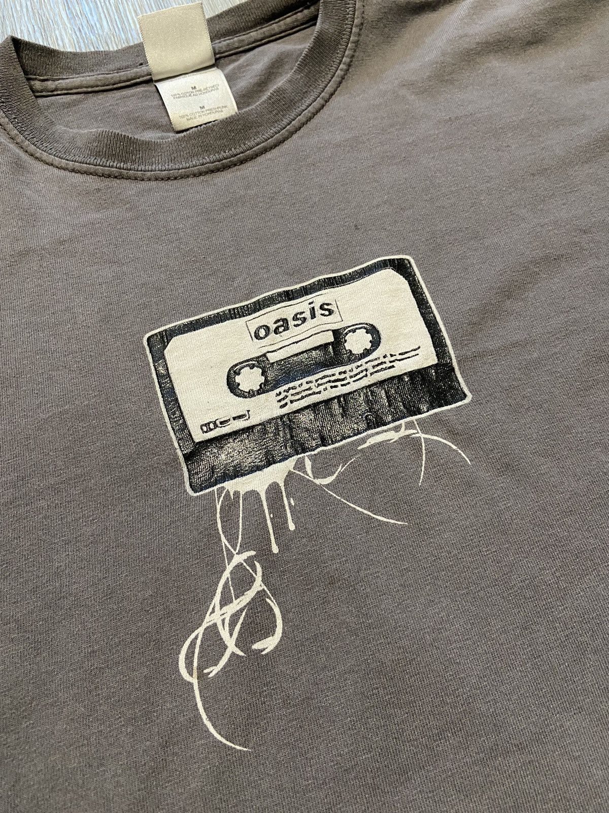 Band Tees Vintage Oasis Casette Band tee/t shirt Size US M / EU 48-50 / 2 - 3 Thumbnail