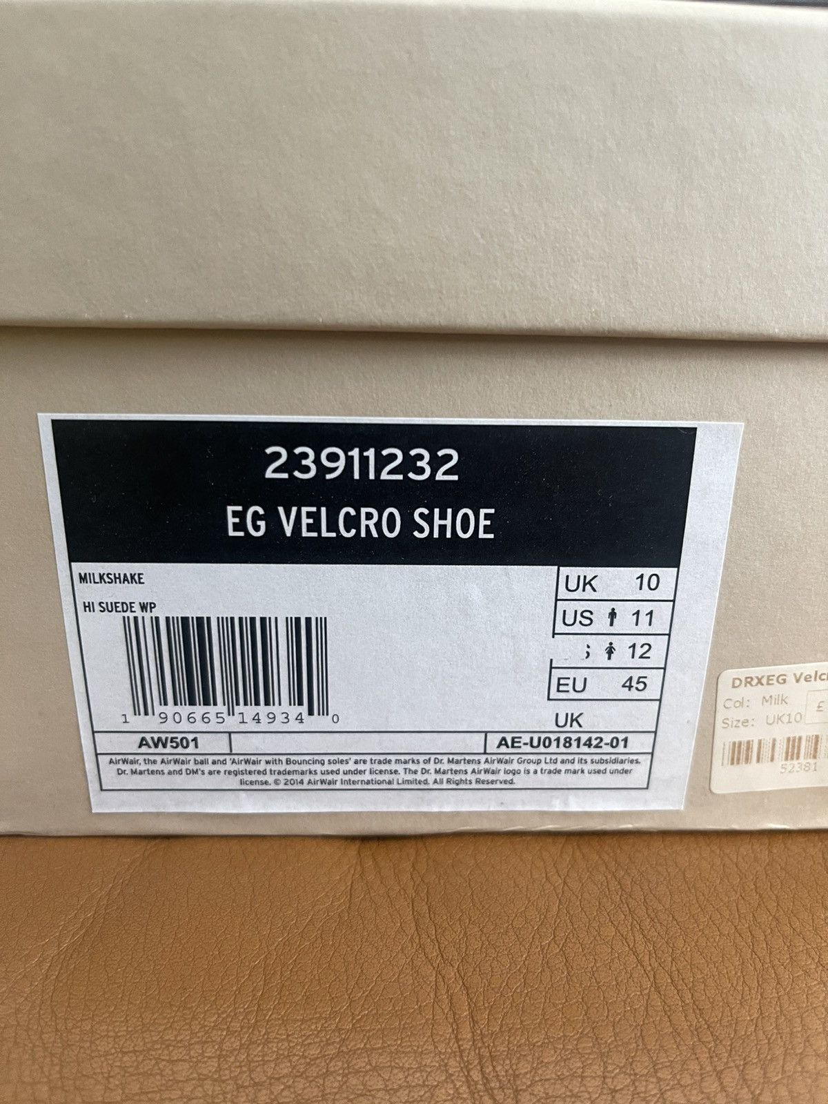 Dr. Martens × Engineered Garments Velcro Shoe Milk Size US 11 / EU 44 - 4 Thumbnail