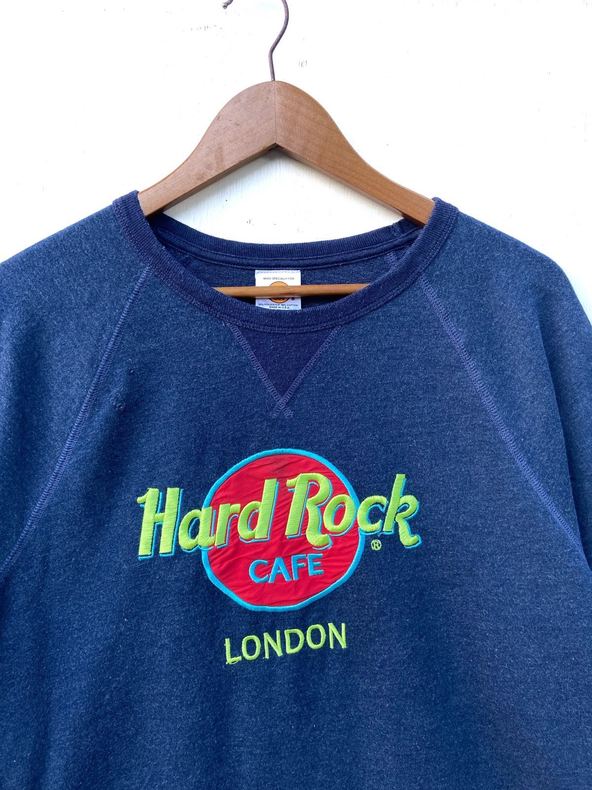 Hard Rock Cafe Vintage 90s Vintage Hard Rock Cafe sweatshirt Size US L / EU 52-54 / 3 - 1 Thumbnail