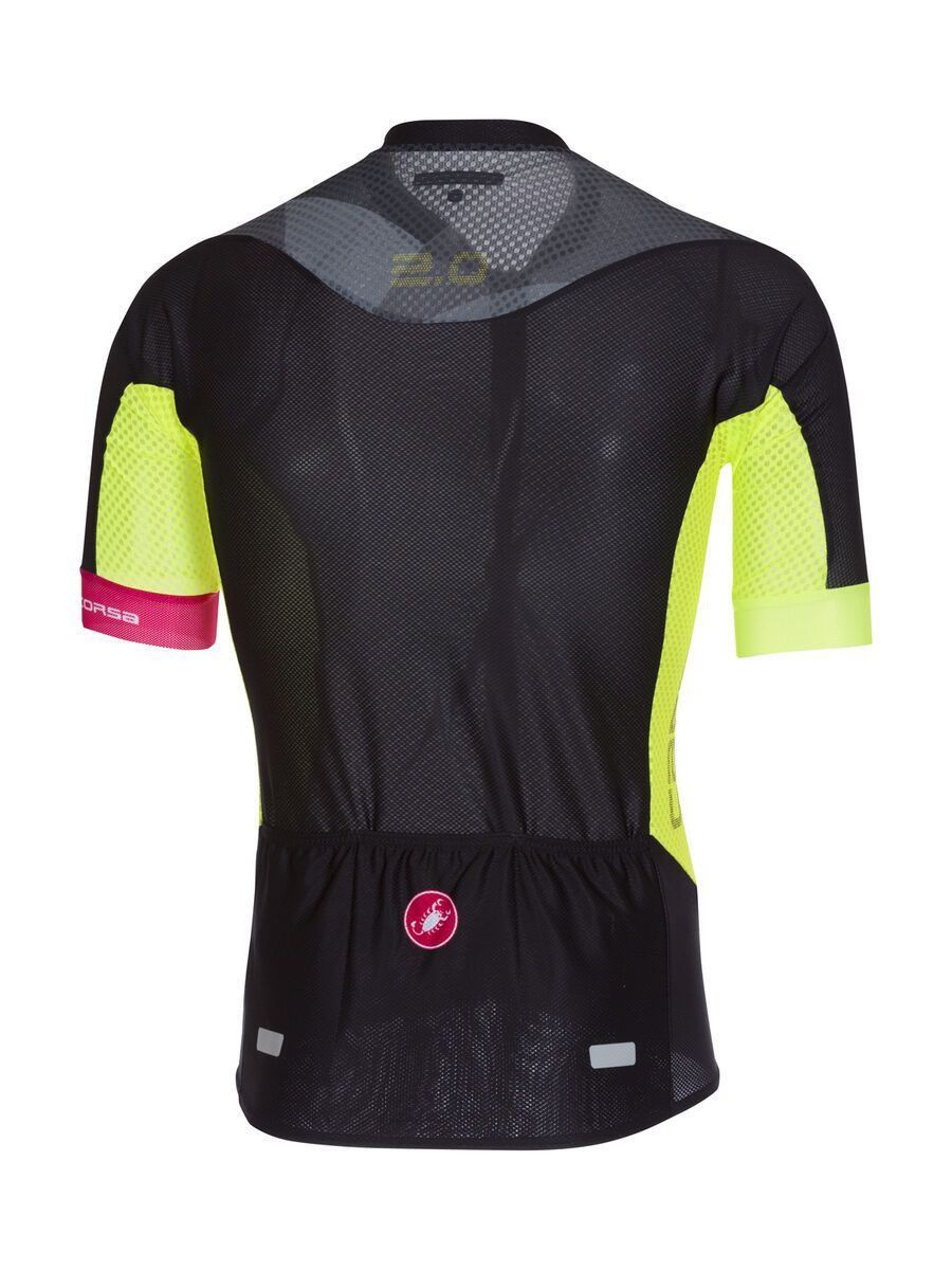 Other Castelli Womens Black Geometric Camo Full Zip Cycling Jersey Size XL / US 12-14 / IT 48-50 - 4 Thumbnail