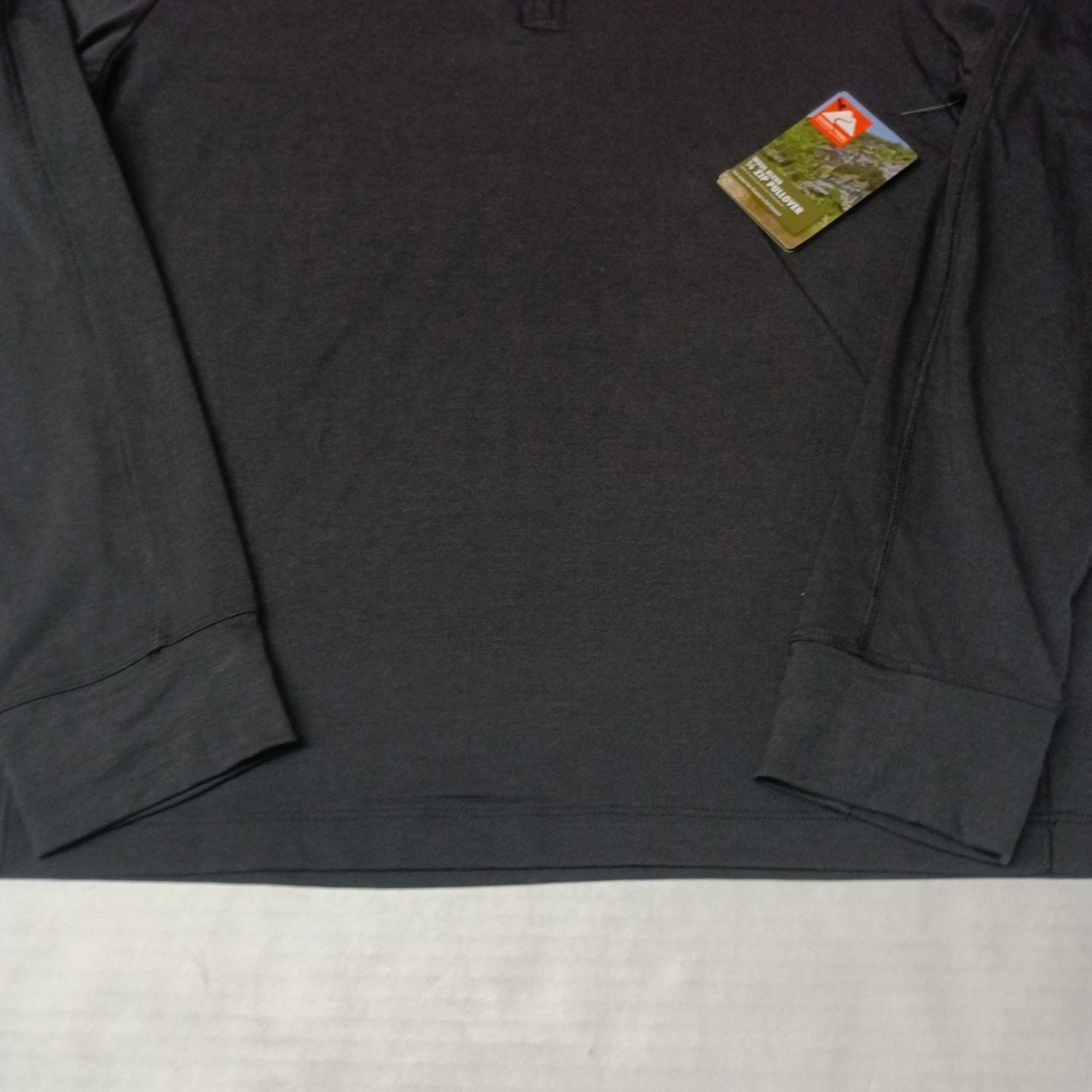 Other Ozark Trail Men's 1/4 Zip Size L (42/44) Black Wool Blend Size US L / EU 52-54 / 3 - 2 Thumbnail