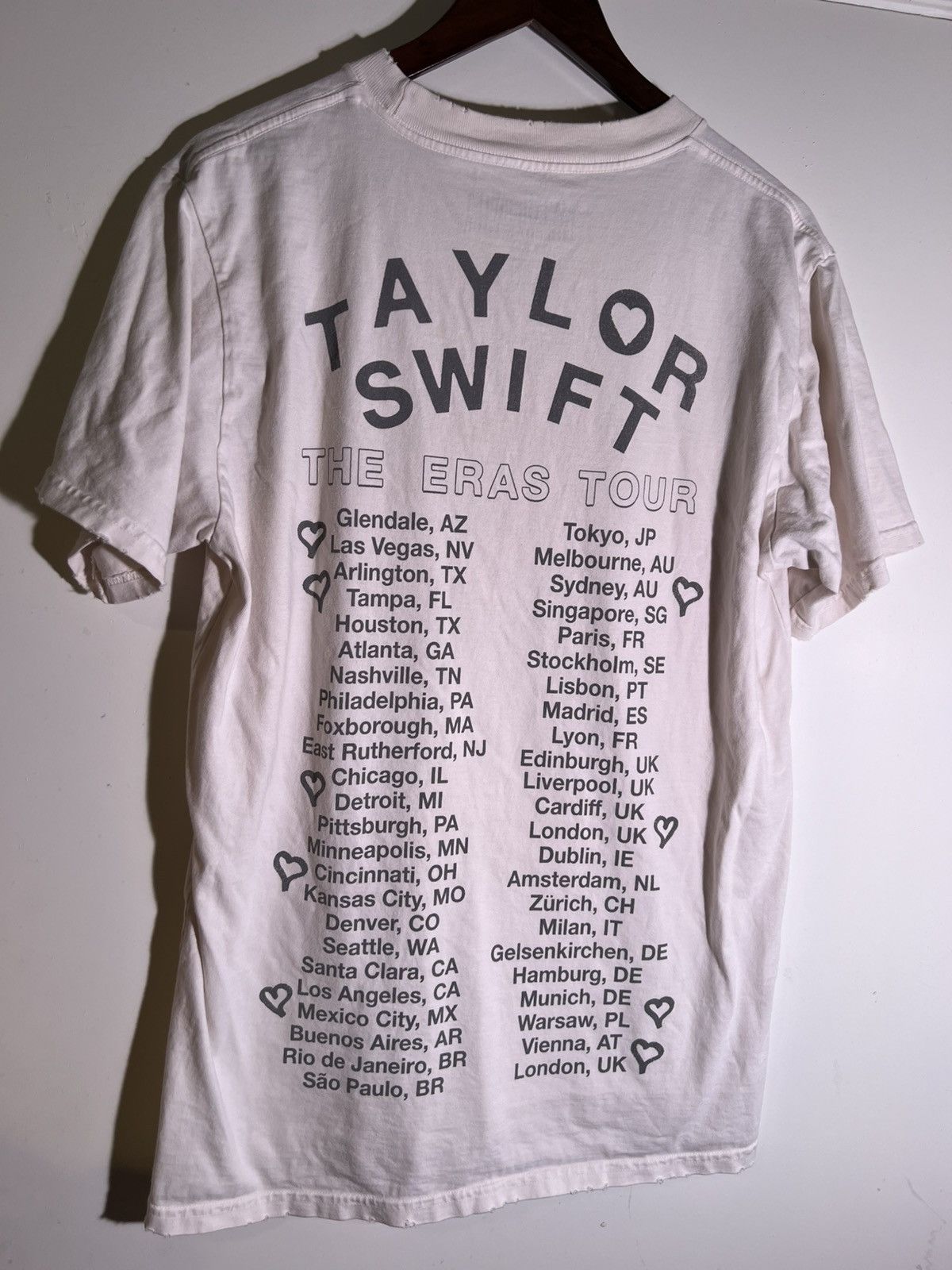 Taylor Swift The Eras Pop Artist Singer Retro Streetwear Tee