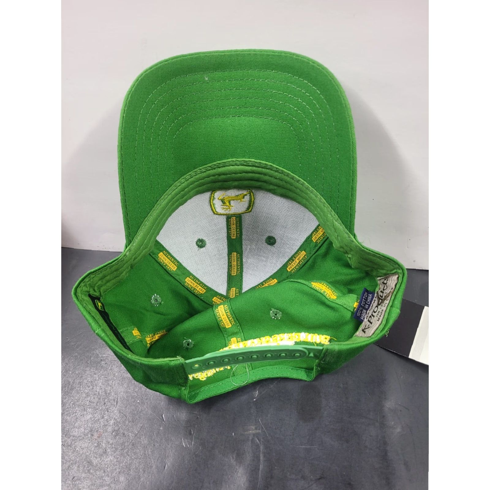 John Deere John Deere Hat Snapback Concap Green Yellow NWT NEW Size ONE SIZE - 4 Thumbnail