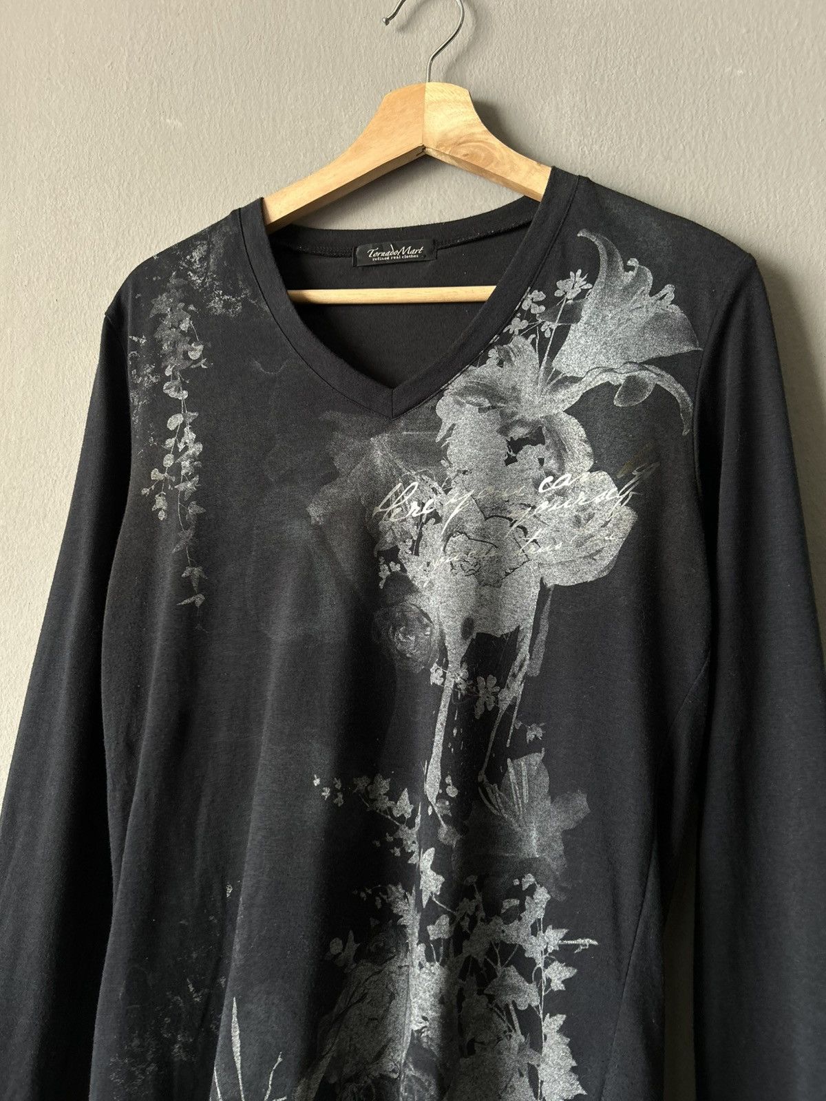 Tornado Mart Tornado Mart Flower Fullprint Long Sleeve Size US L / EU 52-54 / 3 - 3 Thumbnail