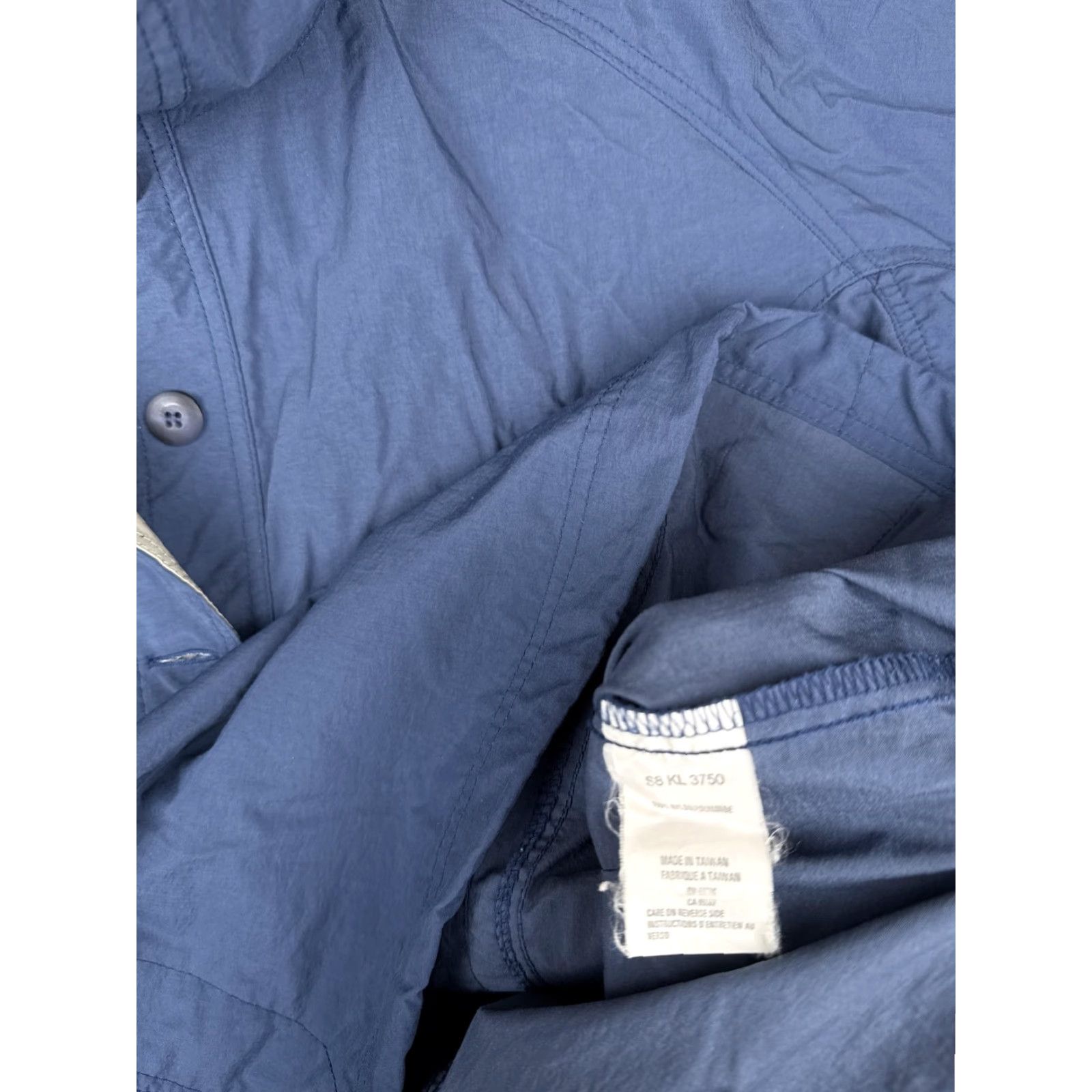 Vintage VINTAGE Columbia Jacket Womens Large Blue Hooded Pullover Anorak Nylon 90s Size L / US 10 / IT 46 - 7 Thumbnail