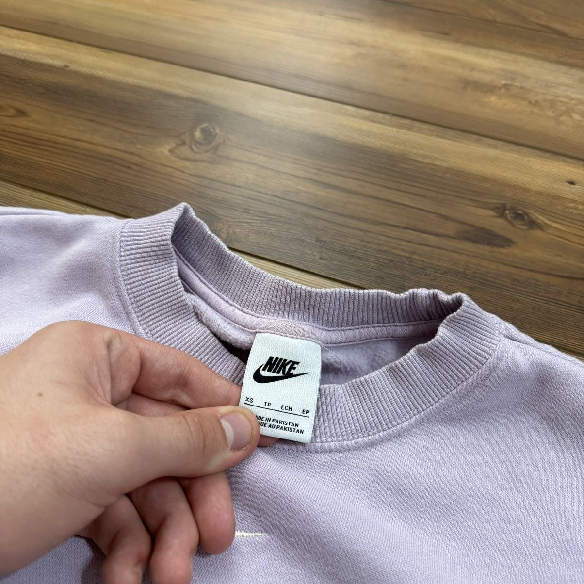Nike Pink Nike Y2K Center Swoosh Crewneck Sweatshirt Size US M / EU 48-50 / 2 - 4 Thumbnail