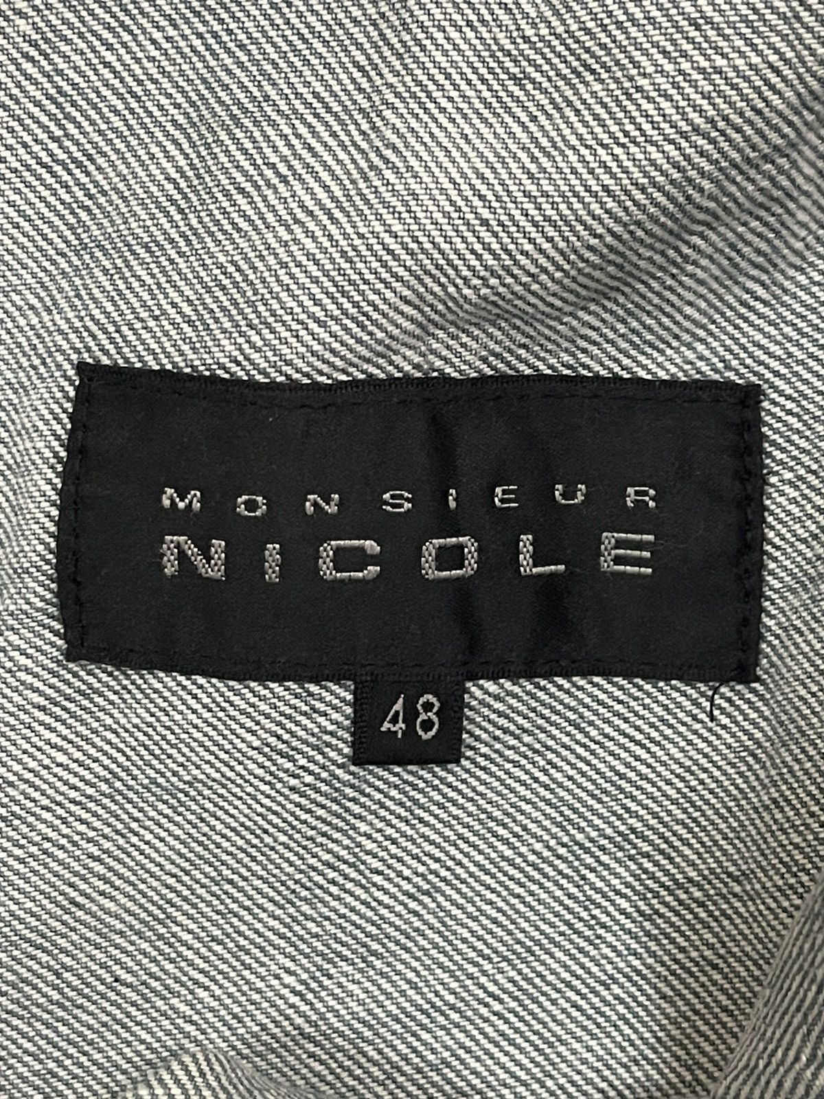 Nicole Club Vintage Japan Monsieur Nicole Cargo Style Loose Jeans Size US 34 / EU 50 - 8 Thumbnail