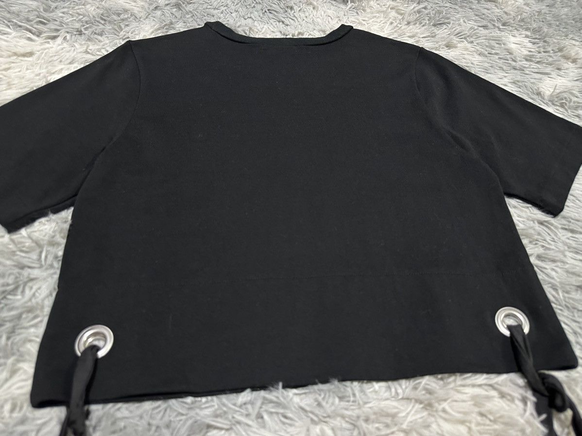 Opening Ceremony 🔥Y2K Opening Ceremony Black Cropped Shirt Eyelet Ribbons Size US S / EU 44-46 / 1 - 6 Thumbnail