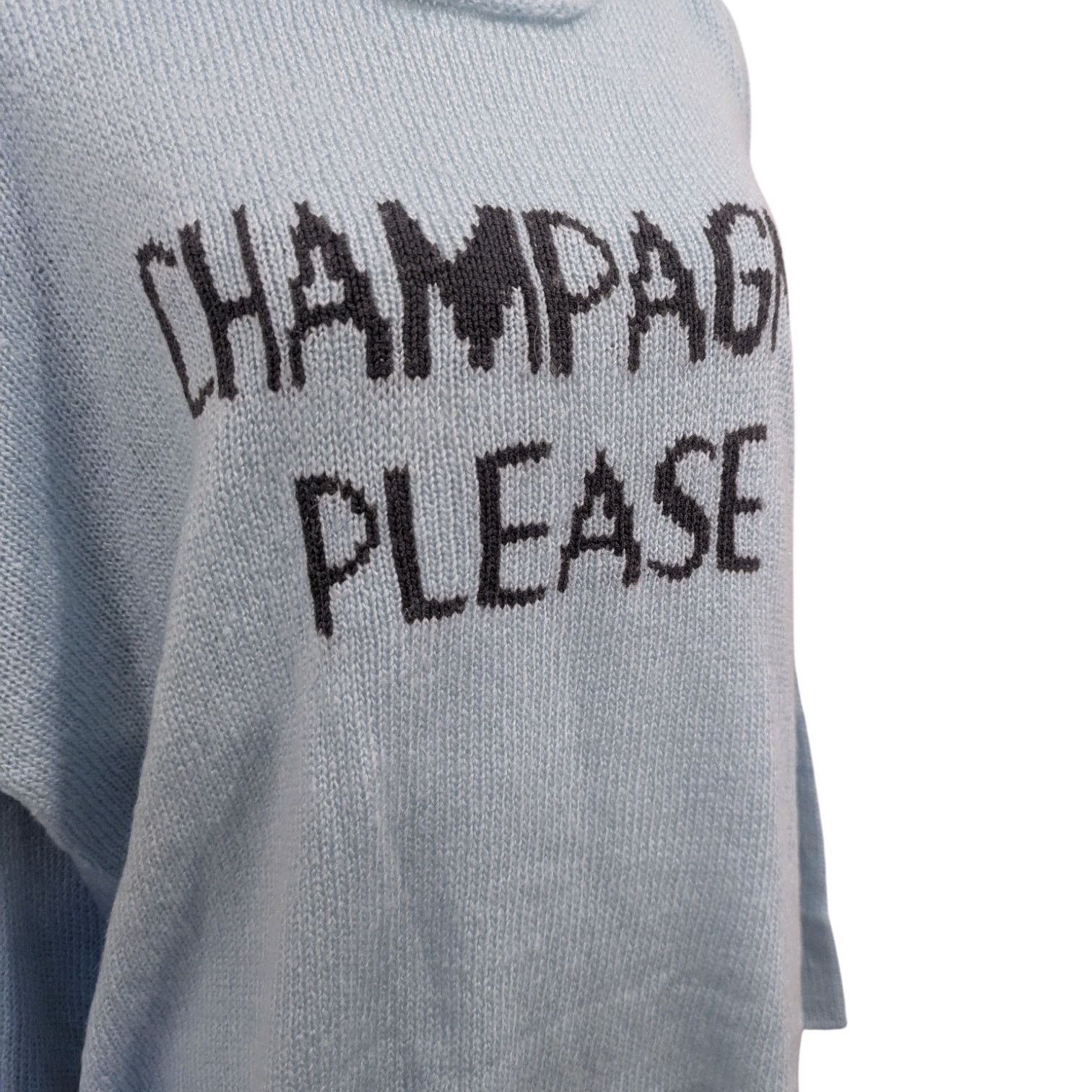 Other Wooden Ships Champange Please Mohair Wool Knit Sweater S/M Size S / US 4 / IT 40 - 3 Thumbnail