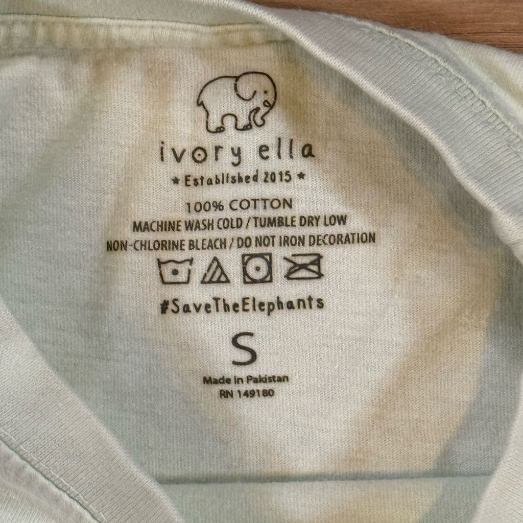 Other Ivory Ella Women’s Small Long Sleeve Pocket T Shirt Size S / US 4 / IT 40 - 4 Thumbnail