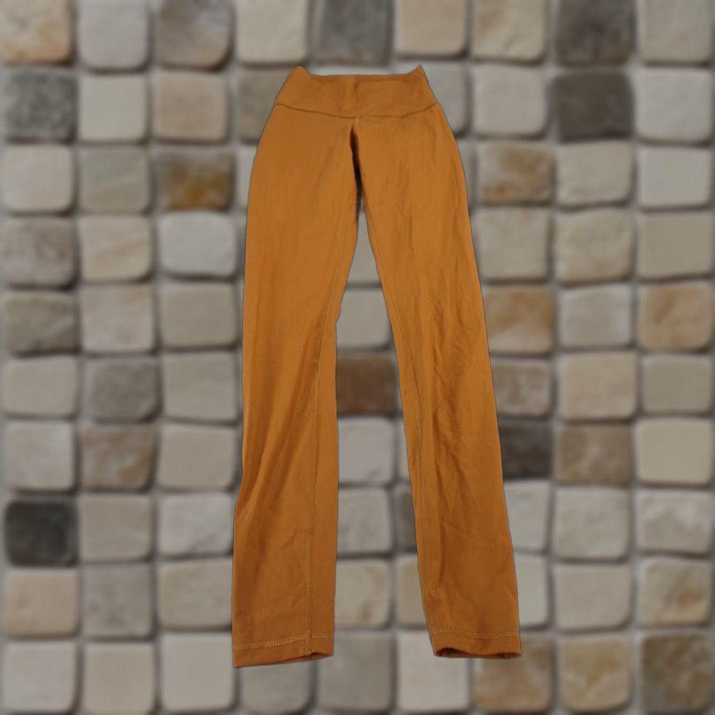 Everlane Everlane Leggings Womens XS Burnt Orange Compression Gym Activewear Athleisure Classic Sports Womens Size 26" / US 2 / IT 38 - 1 Thumbnail
