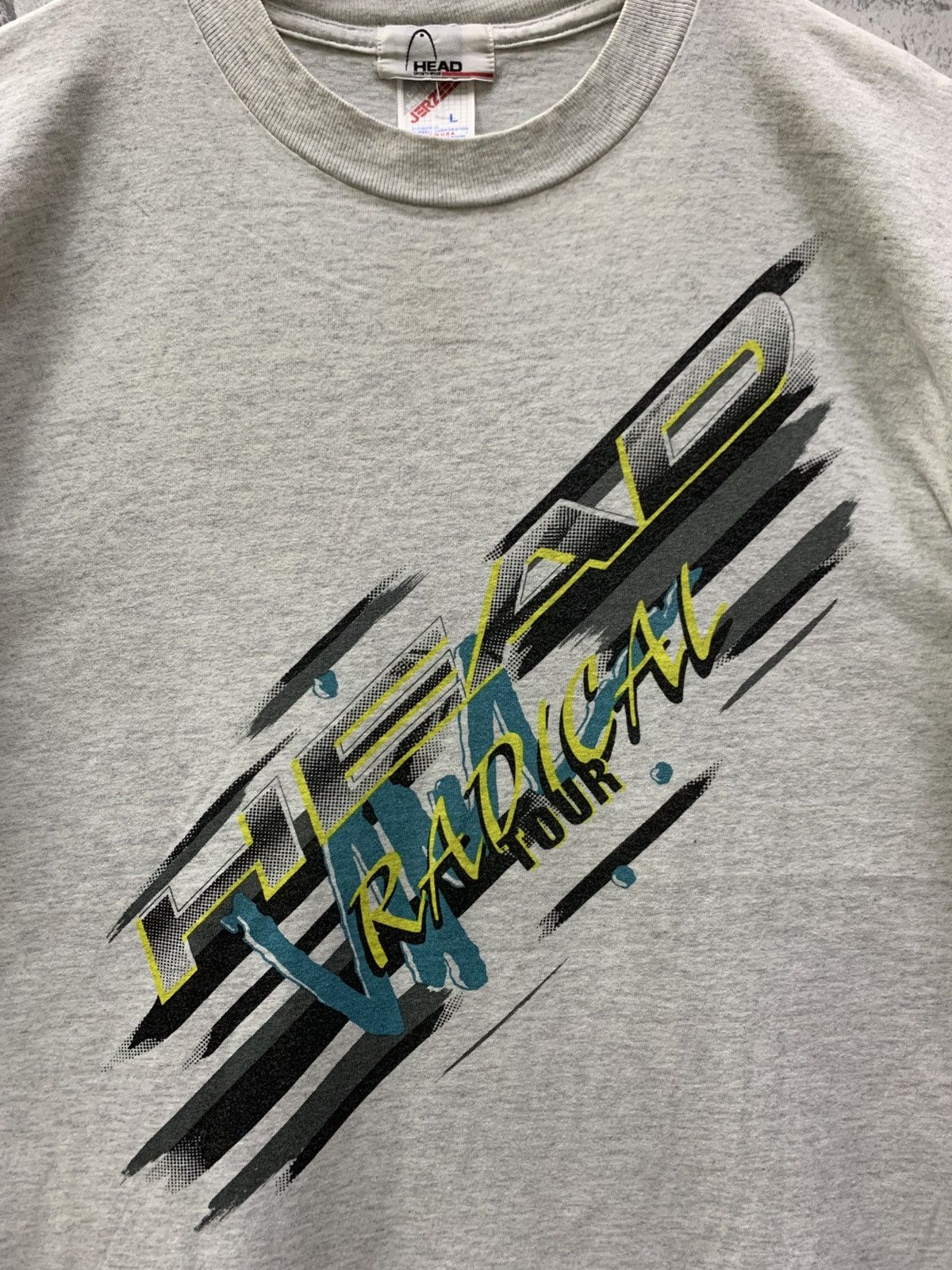 Vintage Vintage 90s HEAD X Jerzees Size US L / EU 52-54 / 3 - 7 Thumbnail