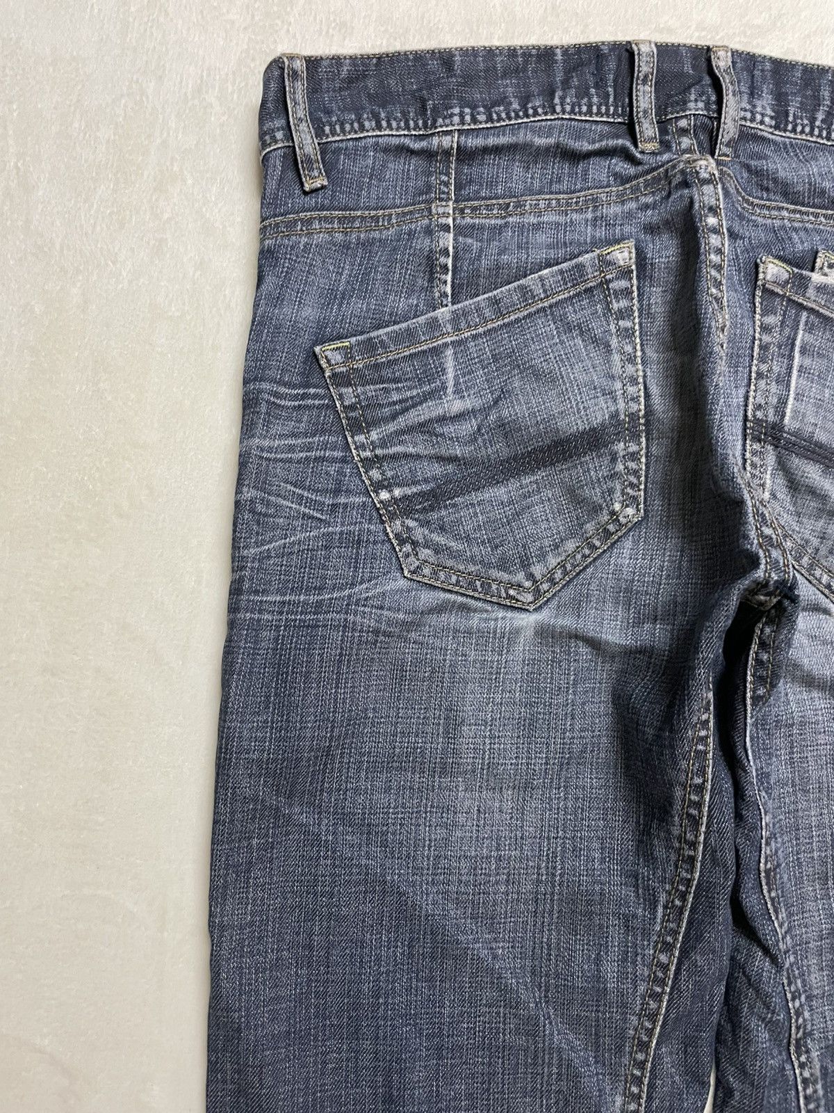 Freeman T. Porter Vintage Freeman T.Porter Faded Distressed Dark Jeans Size US 34 / EU 50 - 15 Thumbnail