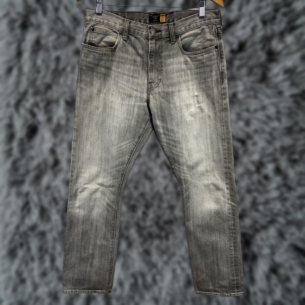J.Crew J.Crew Jeans Mens 33x32 Gray 770 Straight Fit Denim Medium Wash Preppy Casual Jeans Men 33x32 Gray 770 Straight Fit Denim Preppy Casual Size US 33 - 1 Thumbnail