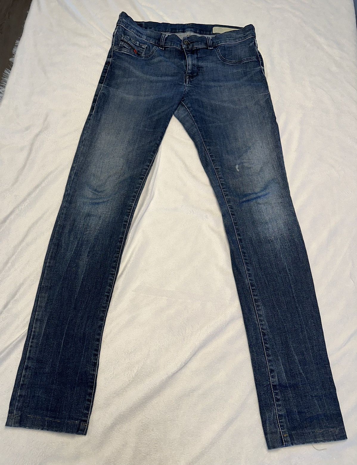 Diesel Women's Diesel Livier Jeans Sz 30”x32”Hemmed Stretch Jegging Size 30" / US 8 / IT 44 - 1 Thumbnail