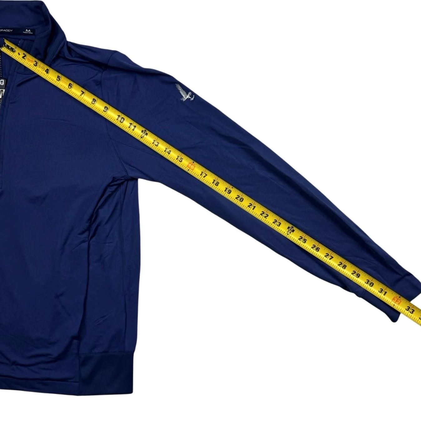 Vintage B Draddy Men's Performance 1/4 Zip L/S Jacket Blue Medium Size US M / EU 48-50 / 2 - 6 Thumbnail