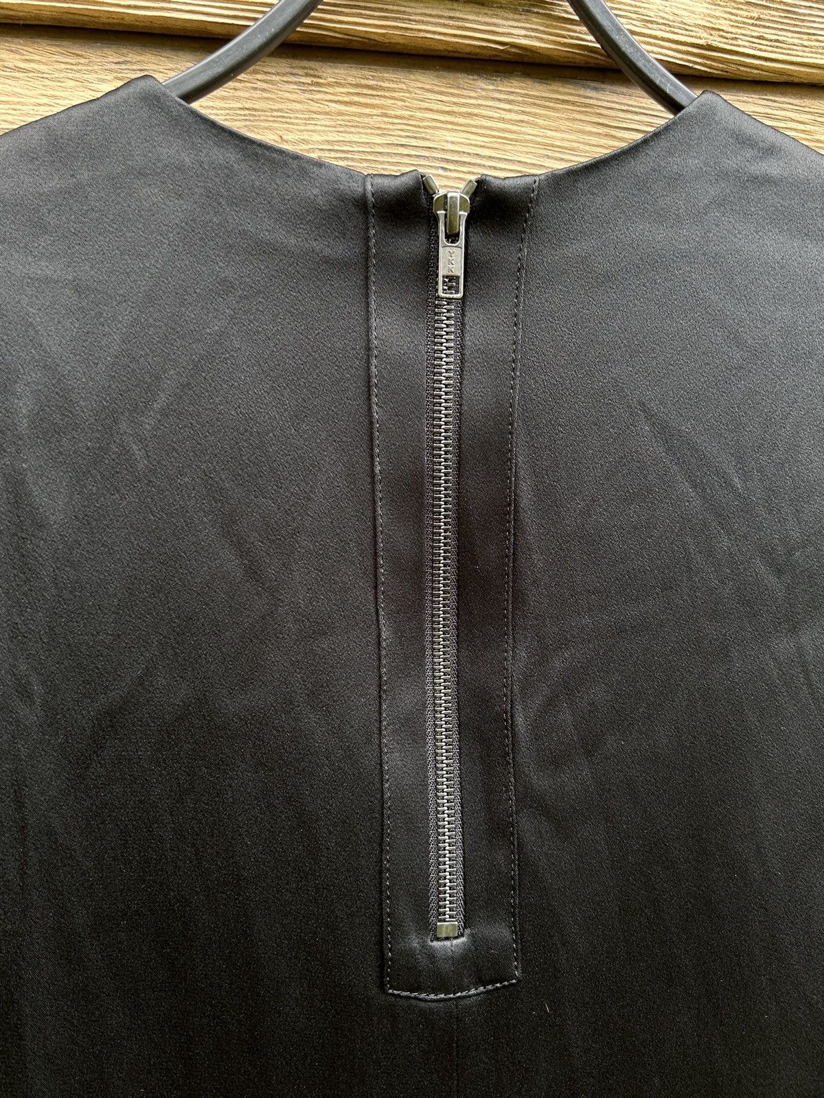 Helmut Lang Helmut Lang Leather Fractal Applique Mini Dreas Size S / US 4 / IT 40 - 5 Thumbnail