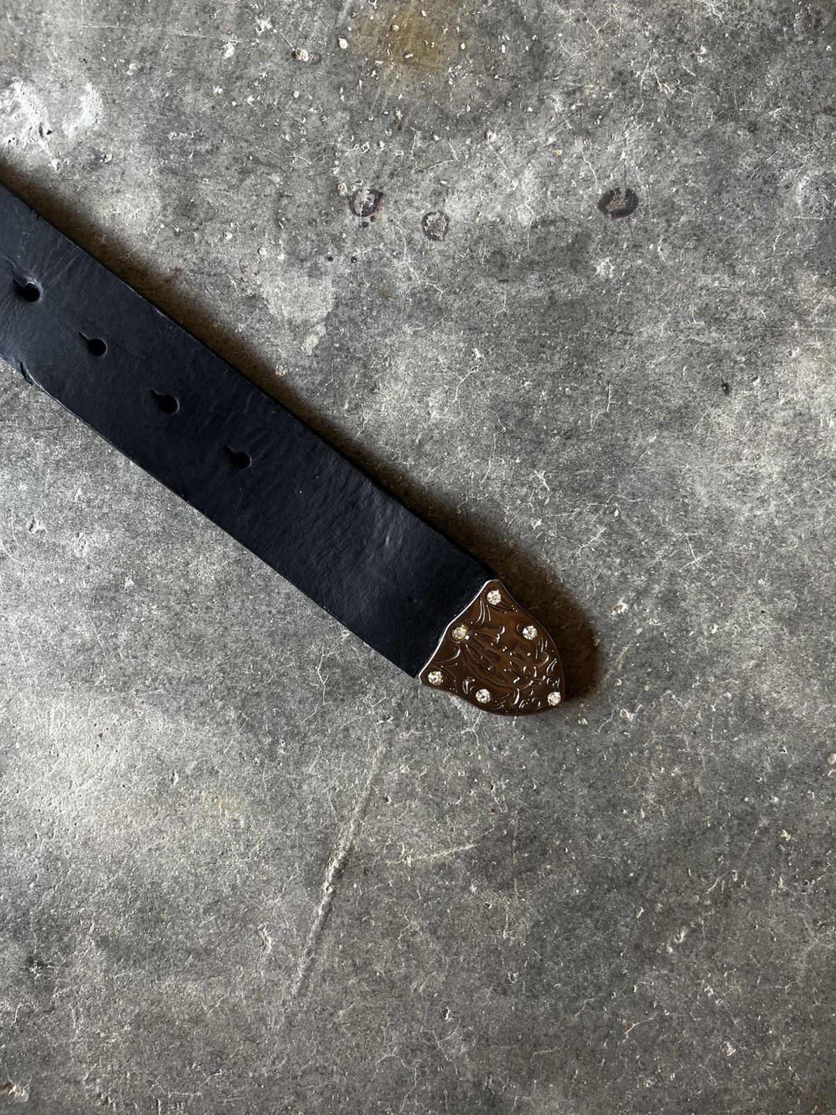 Christian Audigier CHRISTIAN AUDIGIER LEATHER BELT Size ONE SIZE - 8 Thumbnail