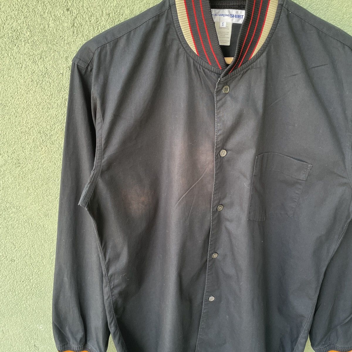 Comme des Garcons Vintage Comme Des Garcons Black Button Ups Shirt Size US S / EU 44-46 / 1 - 5 Thumbnail