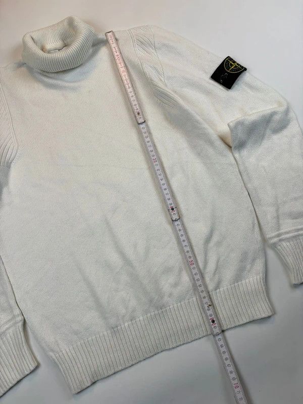 Stone Island Stone Island Rollkragenpullover Weiß M Size US M / EU 48-50 / 2 - 8 Thumbnail