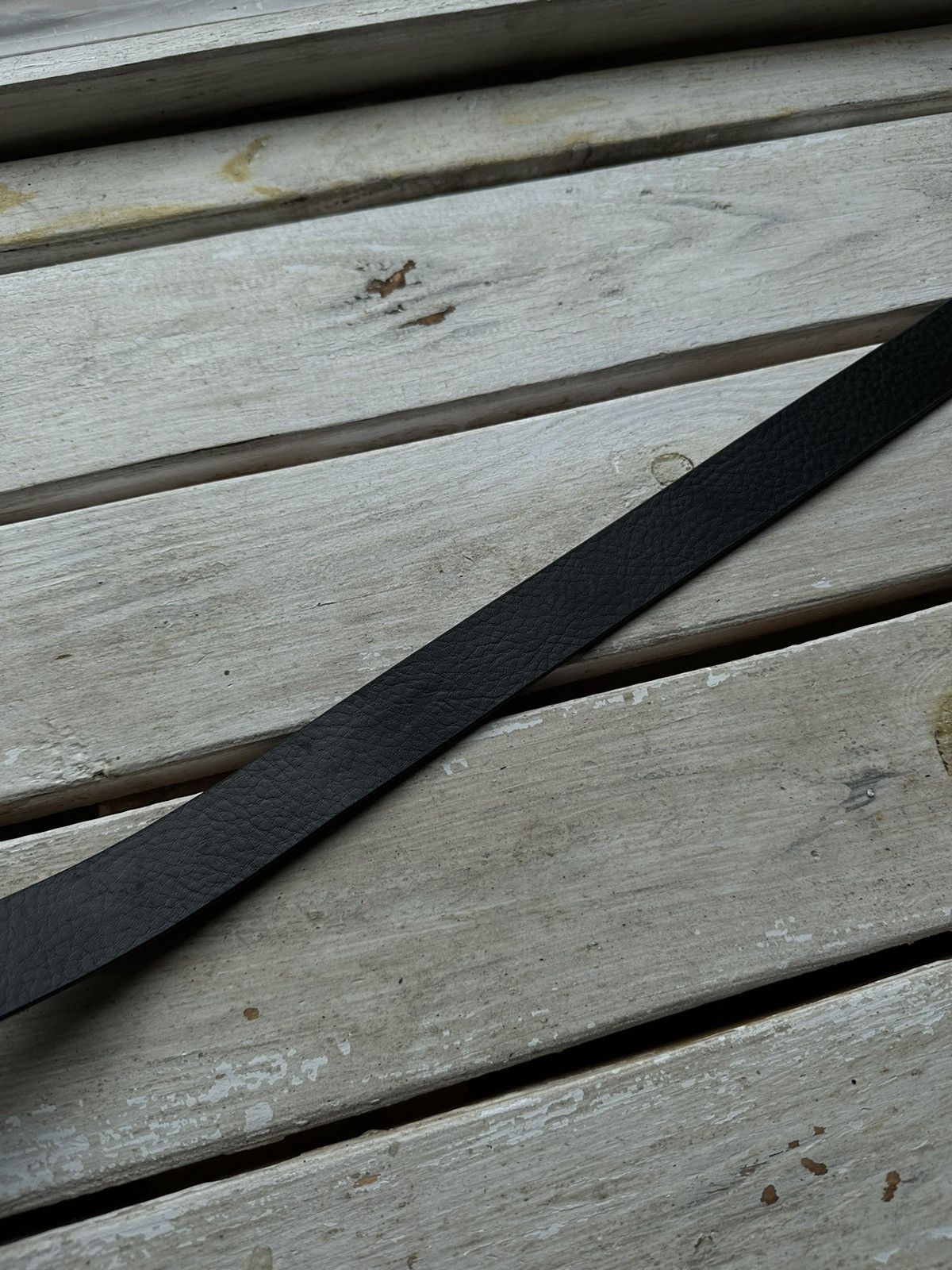 Levi's 🚨 90s Levi’s •SCULL• 100% leather belt VNTG Y2K unisex opium Size ONE SIZE - 3 Thumbnail