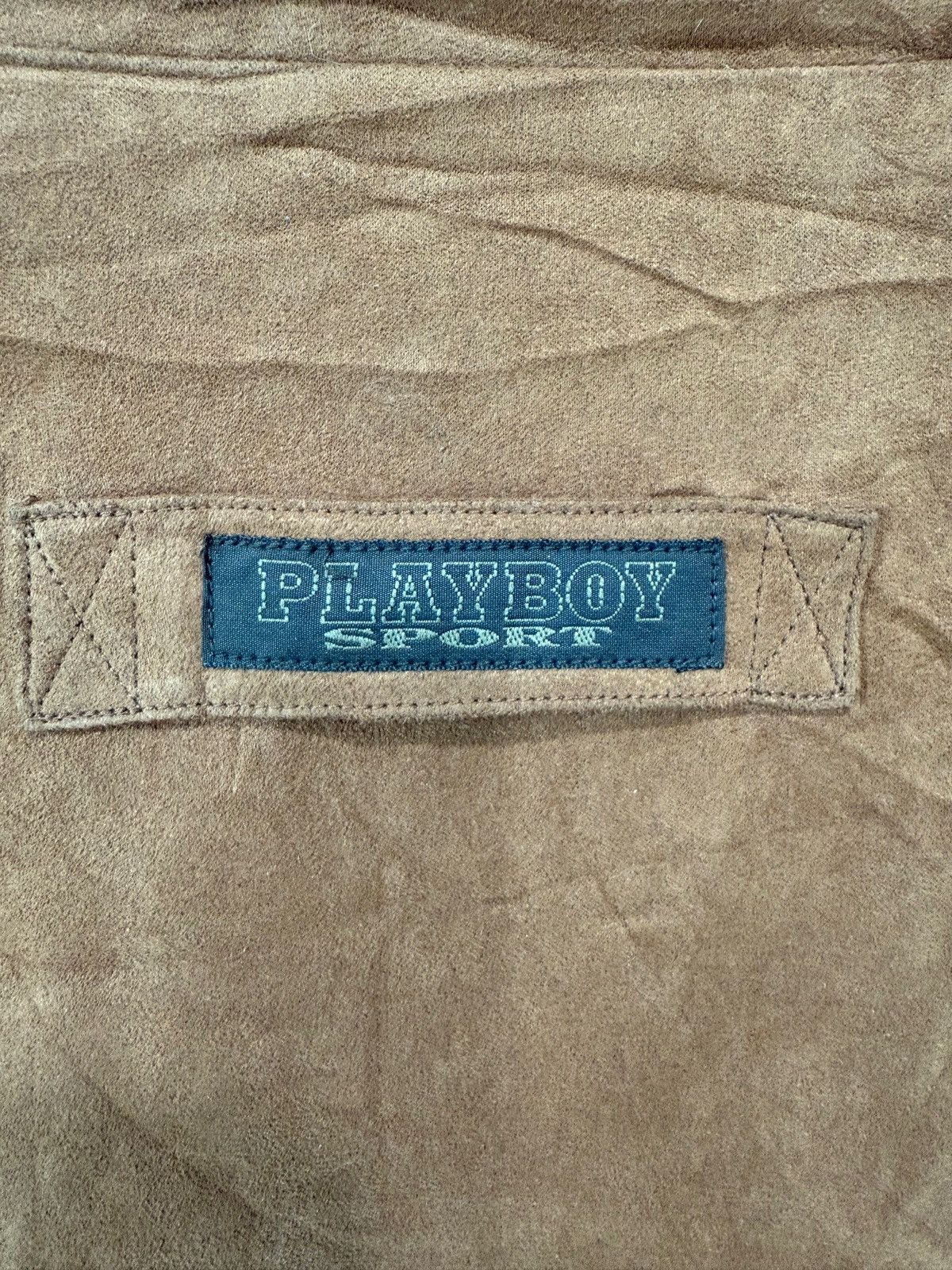 Playboy Vintage Playboy Sport Bomber Jacket Zipper Double Pocket Size US L / EU 52-54 / 3 - 7 Thumbnail
