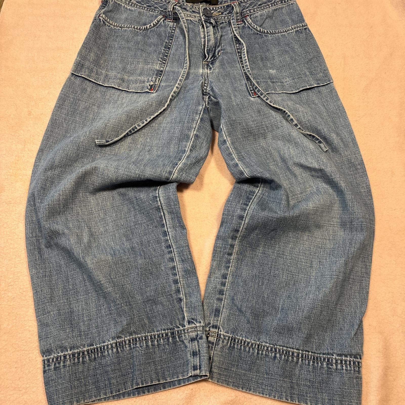 Other y2k vintage baggy capris pants Size 27" / US 4 / IT 40 - 3 Thumbnail