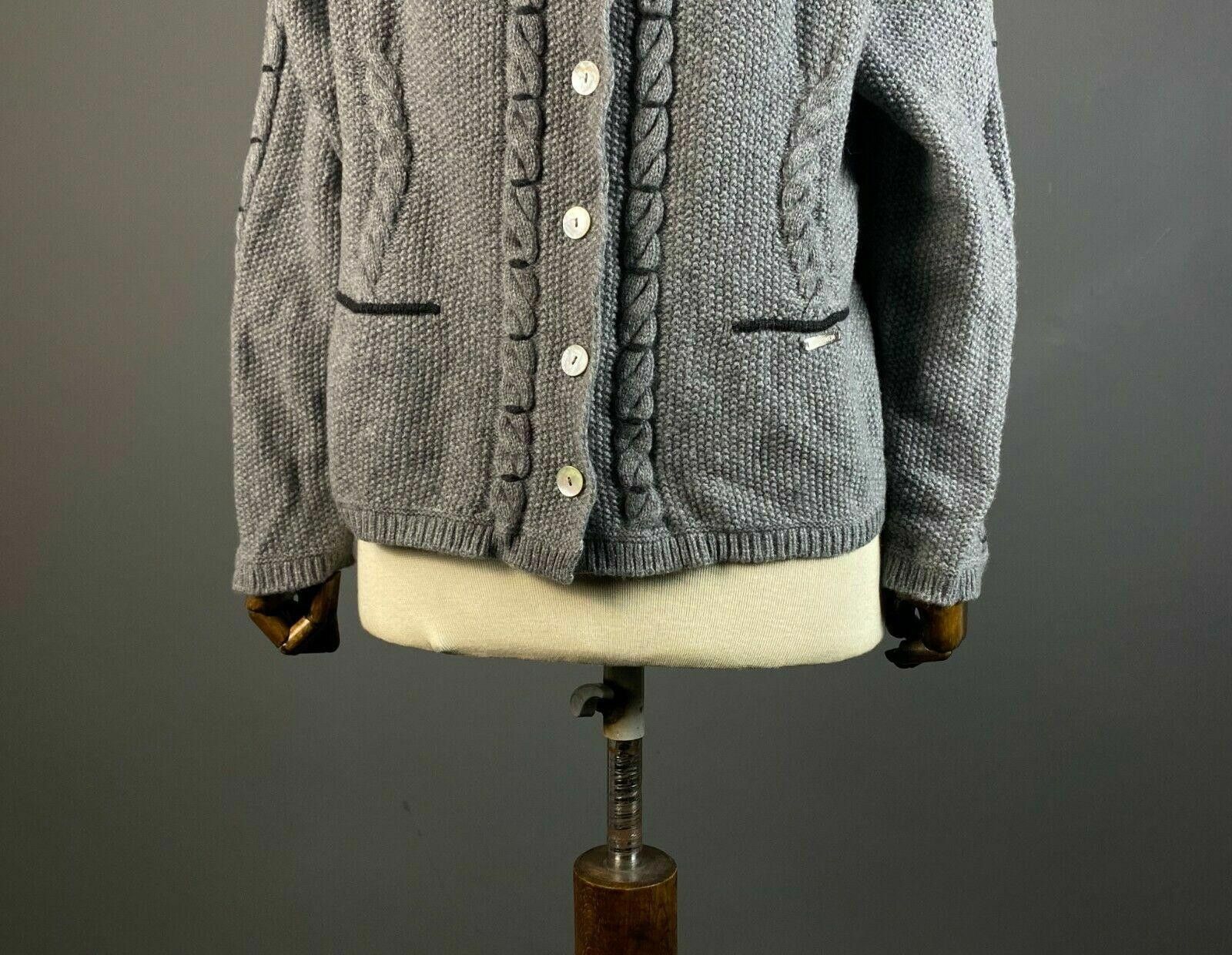 GIESSWEIN Ladies Giesswein Austria Grey Wool Knit Size 44 / GB 30 Size M / US 6-8 / IT 42-44 - 3 Thumbnail