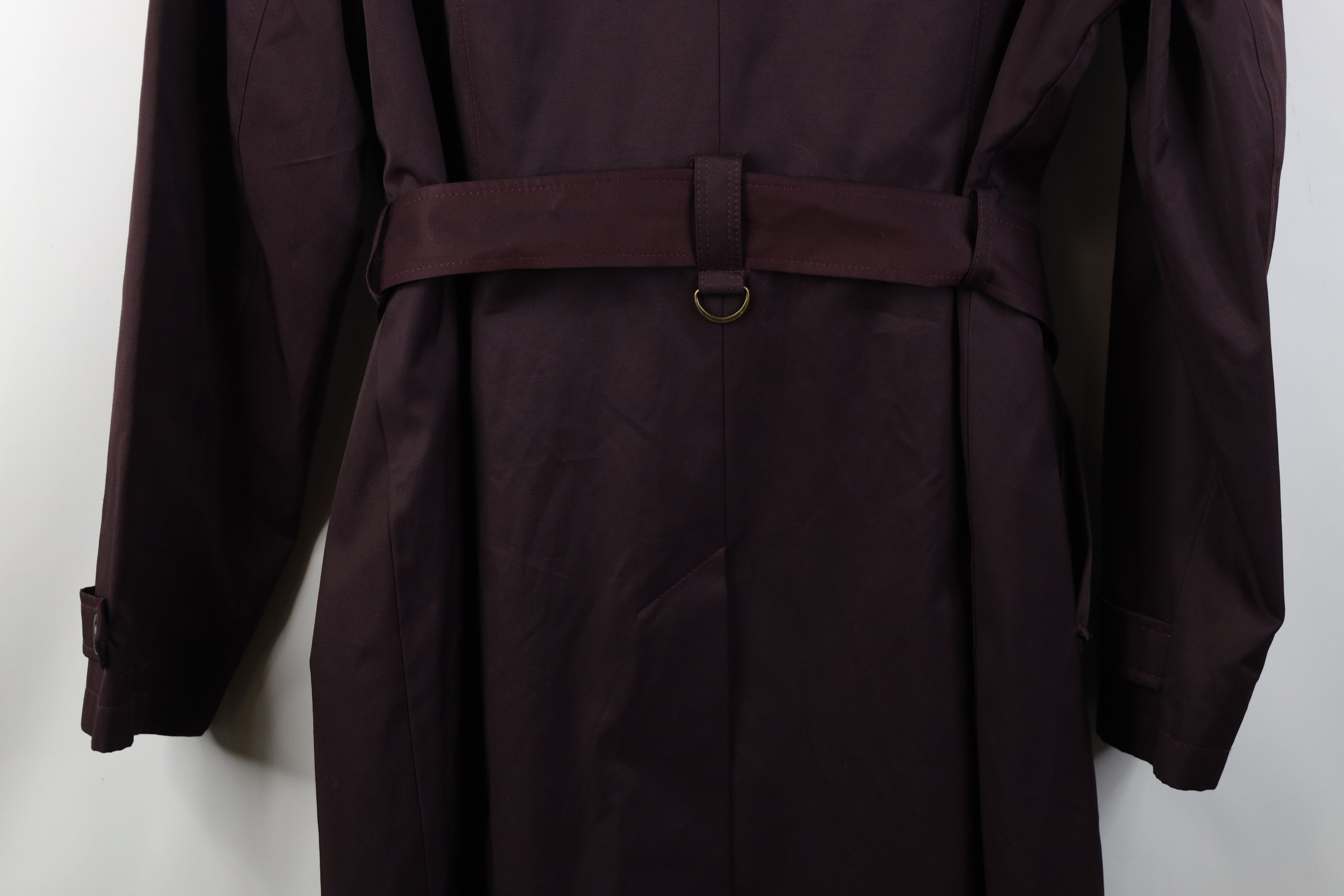 Polo Ralph Lauren Vintage Ralph Lauren Belted Trench Coat Rain Jacket Purple Size XXL / US 16-18 / IT 52-54 - 16 Thumbnail