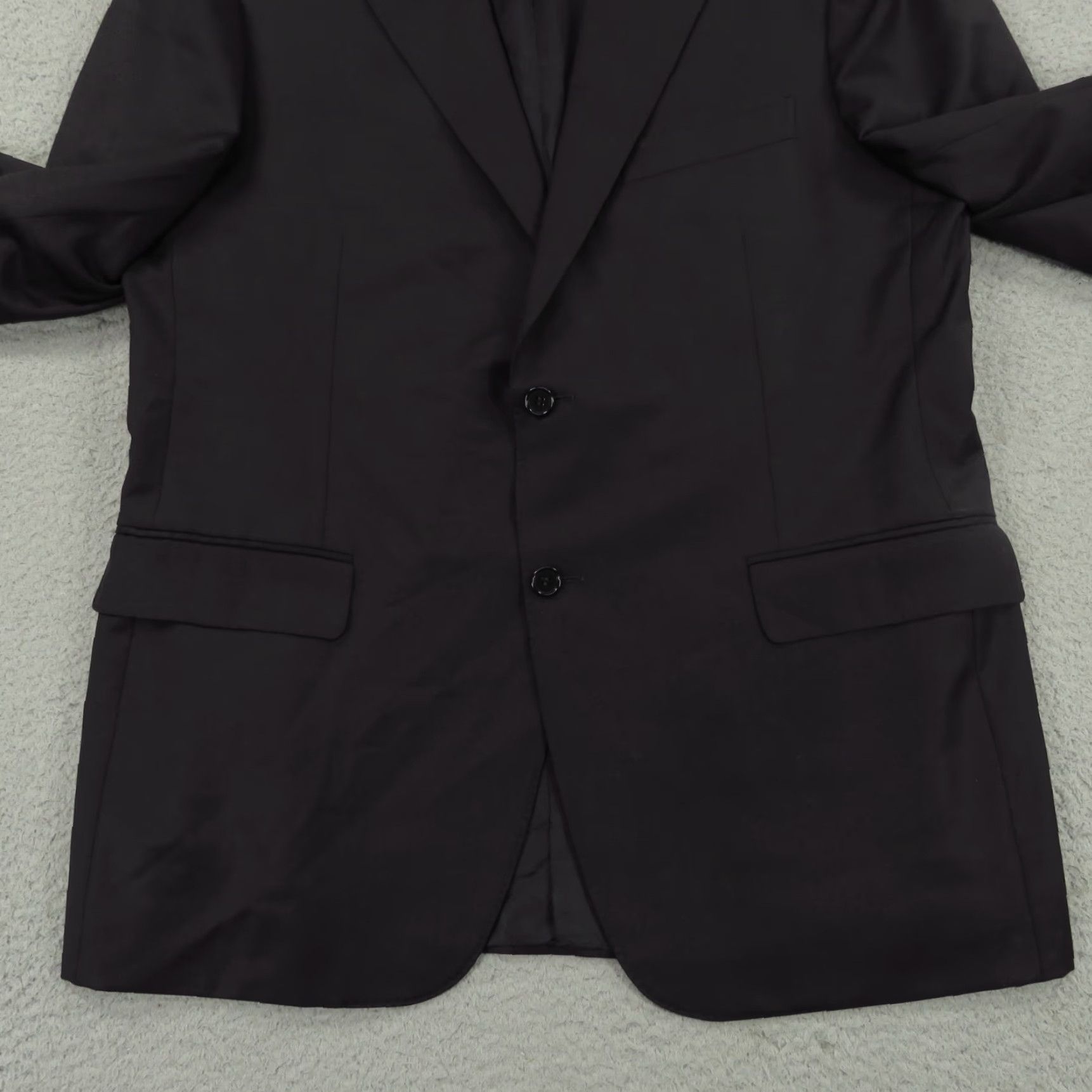 Canali Canali 1934 Jacket Black Tuxedo Blazer 44R Double Vent Two Button Formal Dinner Suit Mens Size 44R - 2 Thumbnail