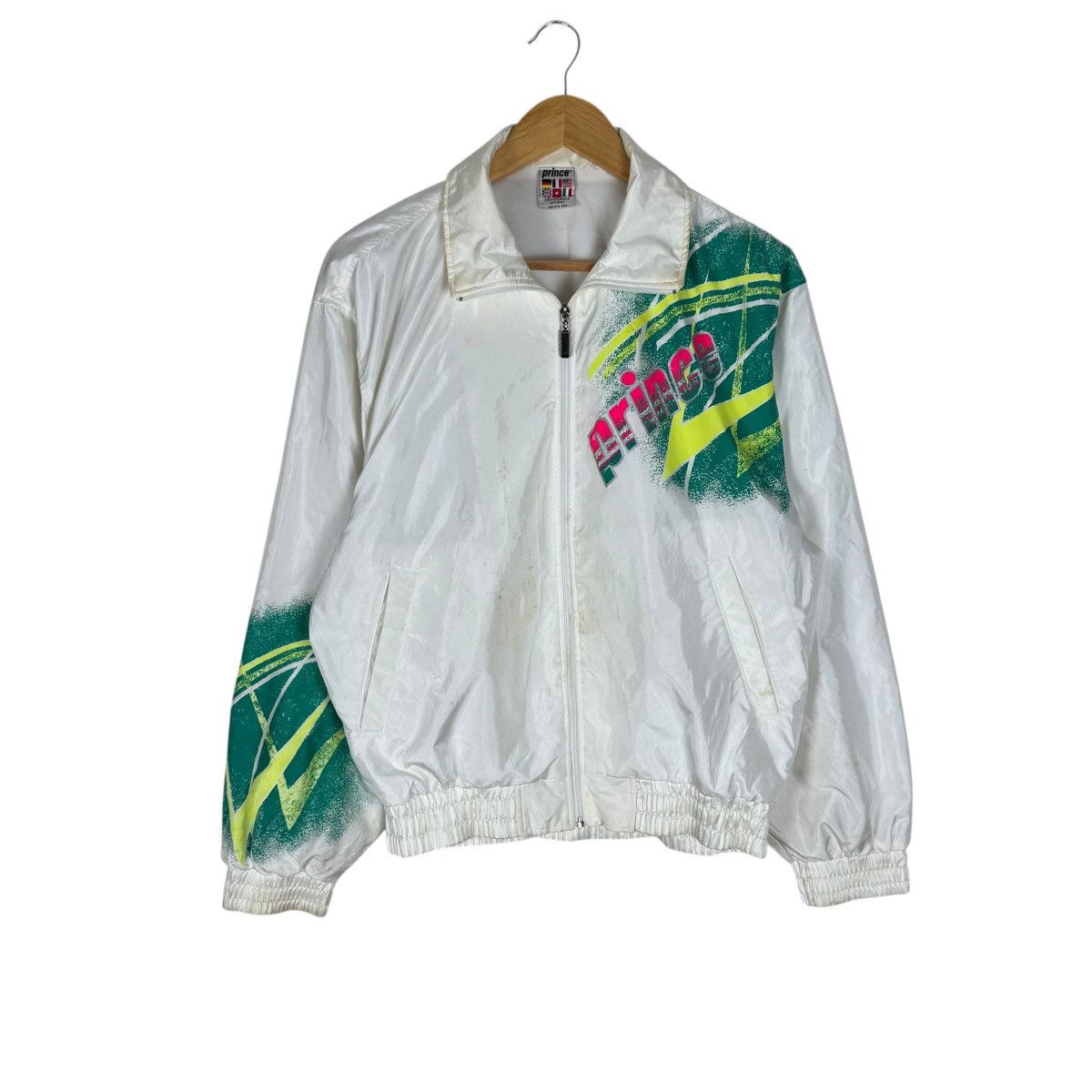 Prince 🌟PRINCE TENNIS EDBERG LIGHT ZIPPER JACKET Size US M / EU 48-50 / 2 - 2 Thumbnail
