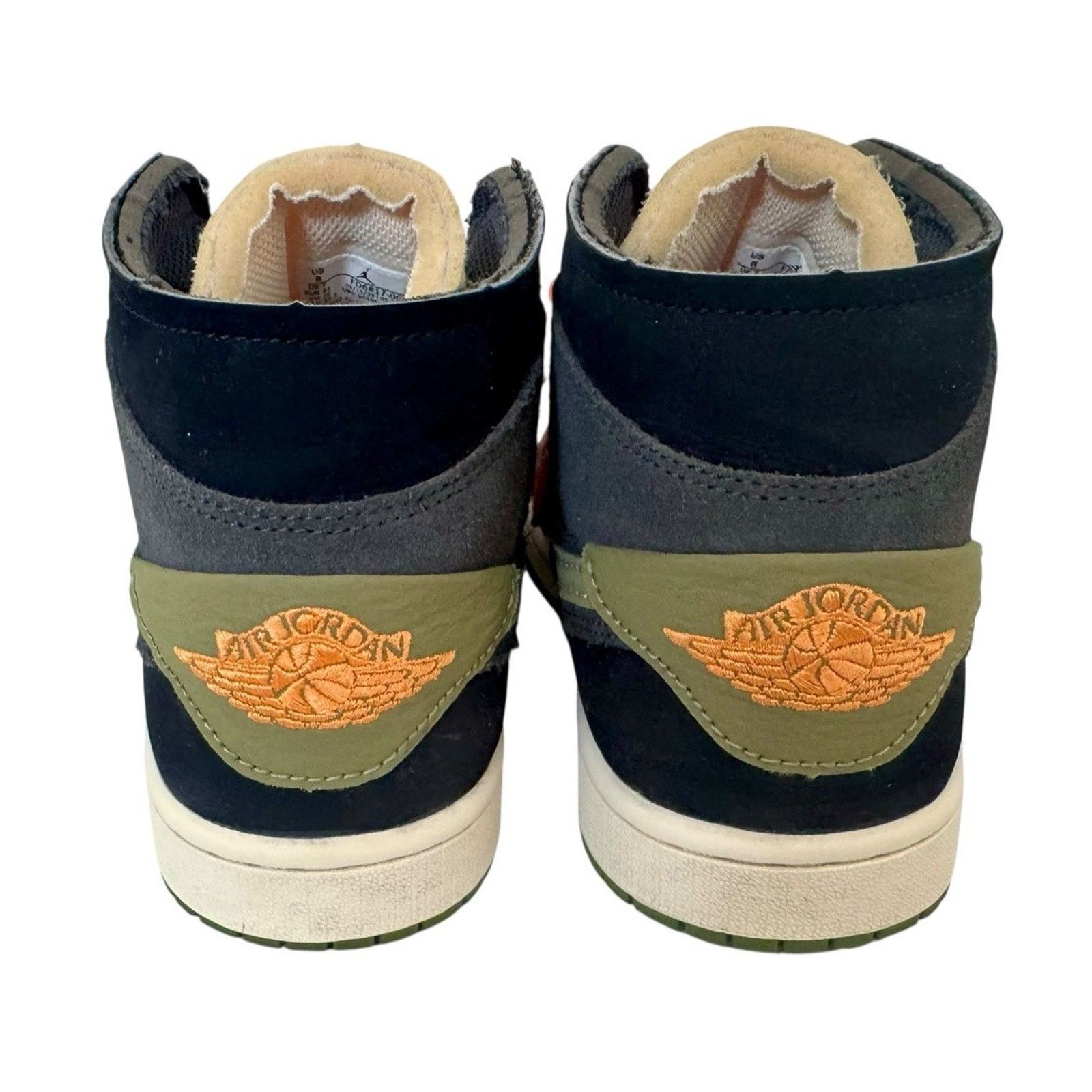 Nike NIKE AIR JORDAN 1 Mid SE Craft Shoes Anthracite Light Olive Size US 8 / EU 41 - 9 Thumbnail