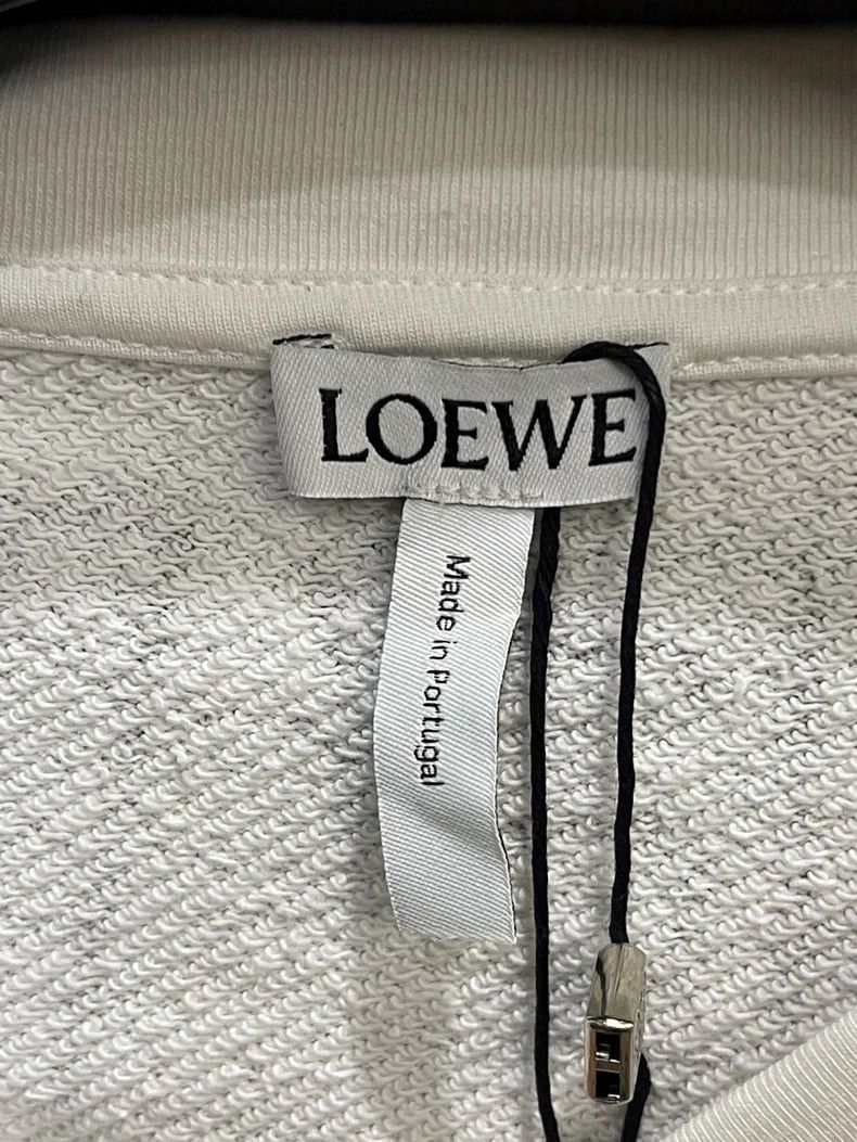 Loewe LOEWE White ladies' floral long sleeves Size M / US 6-8 / IT 42-44 - 3 Thumbnail