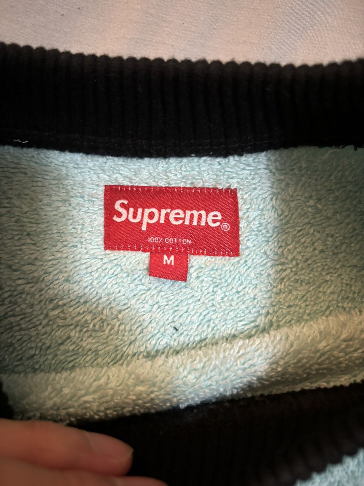 Supreme Supreme Terry Crewneck Size US M / EU 48-50 / 2 - 2 Thumbnail