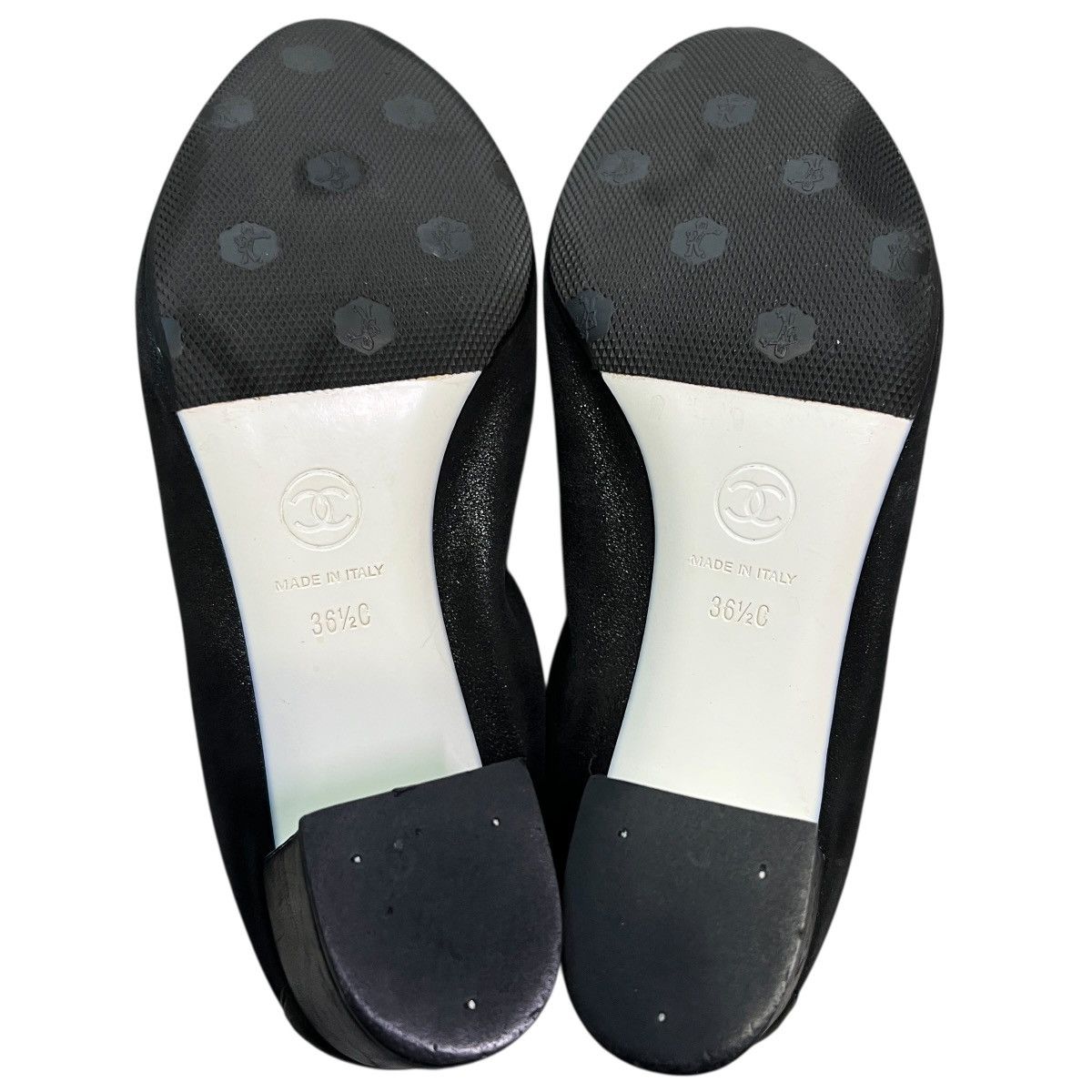 Chanel CHANEL Quilted Leather Ballet Heel Pumps Size US 6.5 / IT 36.5 - 7 Thumbnail