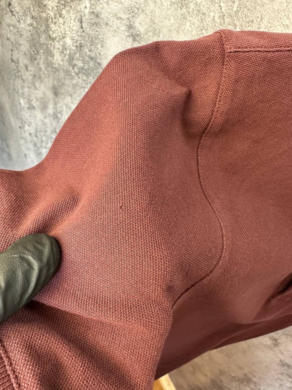 Belstaff Belstaff Polo Shirt Burgundy SS Collared Patch Box Logo Size US M / EU 48-50 / 2 - 9 Thumbnail
