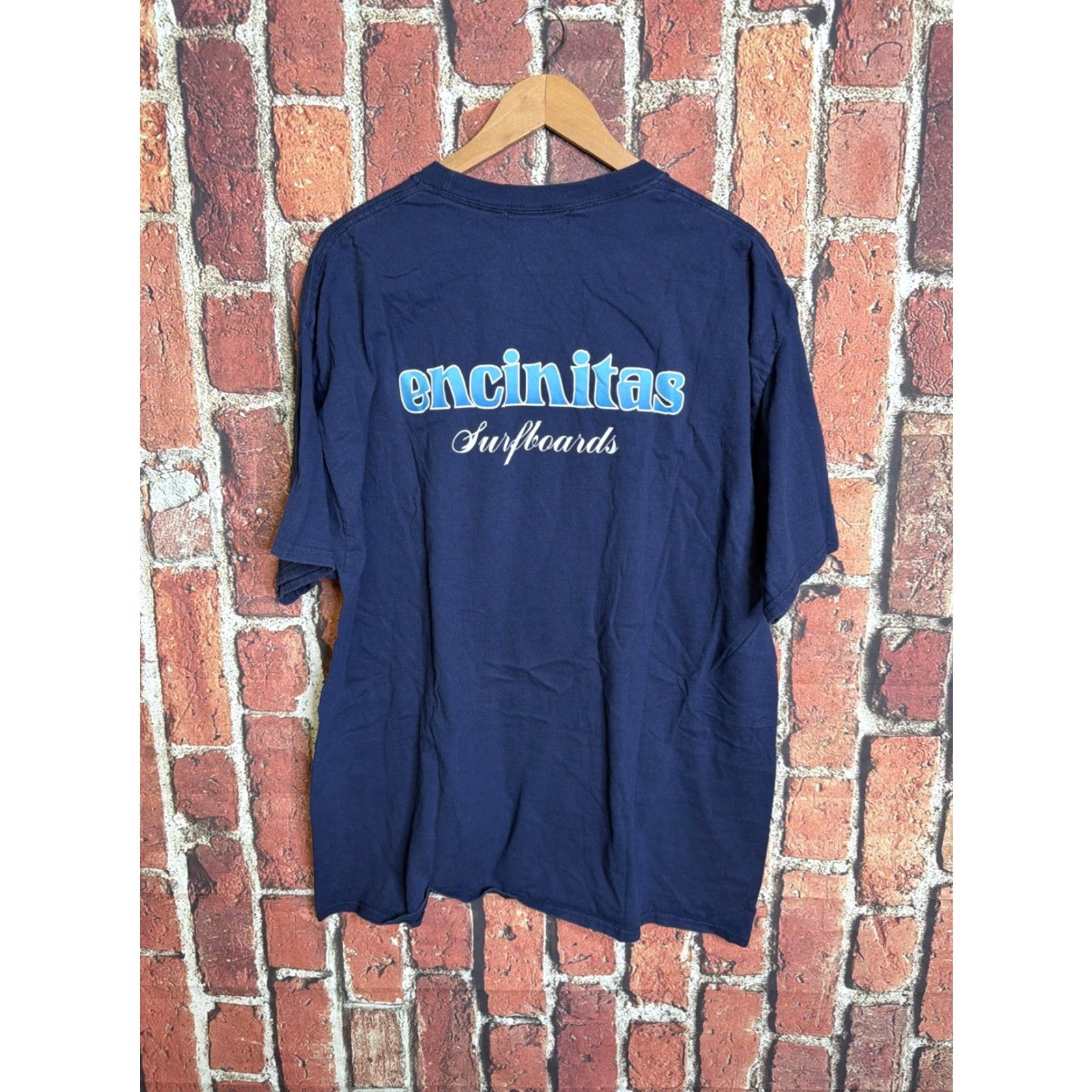 Vintage VINTAGE Encinitas Surfboards Men’s T-Shirt 2XL Blue California Surfing California Men’s T-Shirt 2XL Blue Size US XXL / EU 58 / 5 - 3 Thumbnail