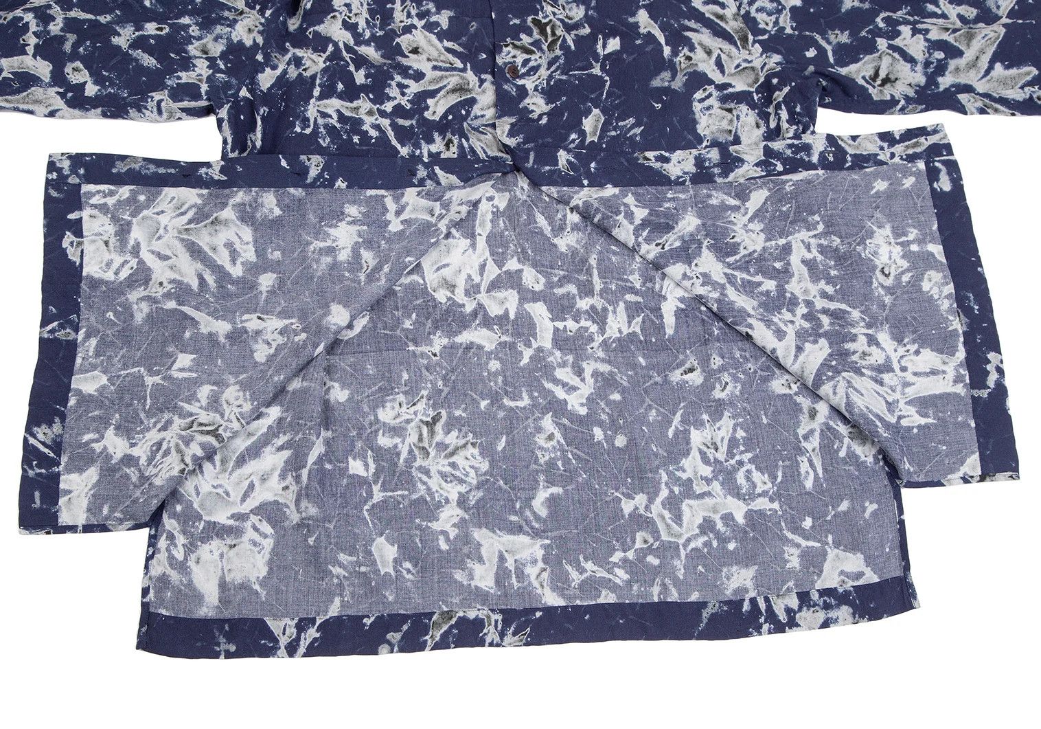 Issey Miyake Graphic Print Shirt in Navy Size 4 Size US XL / EU 56 / 4 - 11 Thumbnail