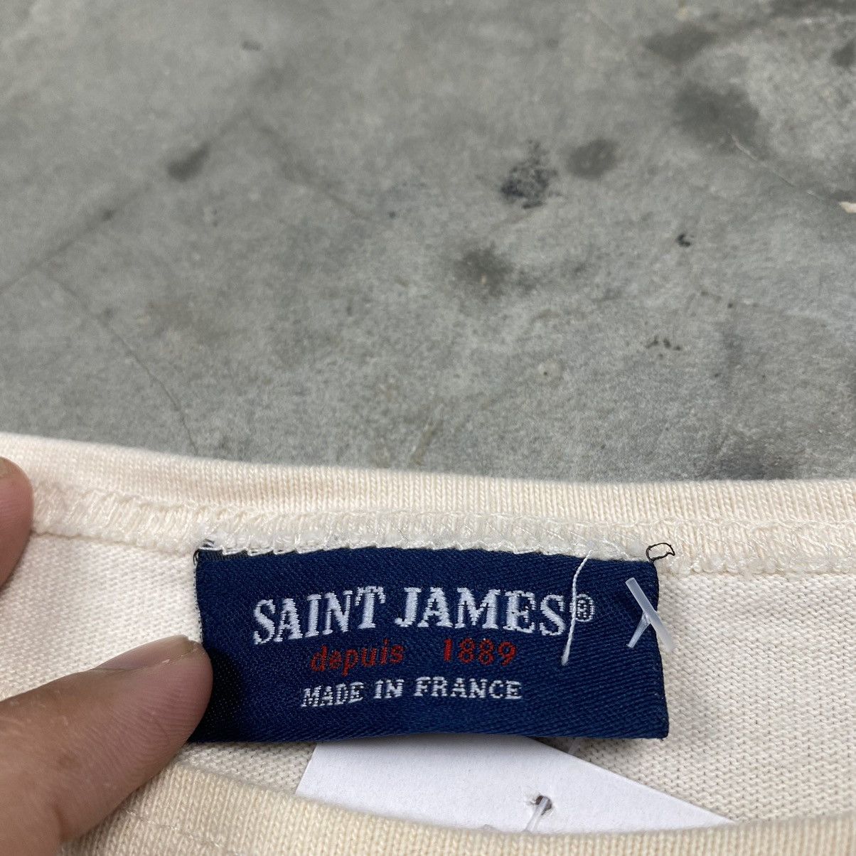 Saint James Saint James Asap Rocky Blank Beige Tee Size US M / EU 48-50 / 2 - 4 Thumbnail