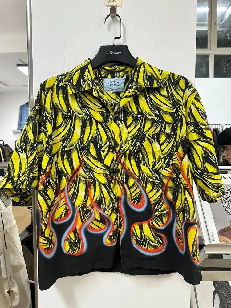 Prada Flame Shirt | Grailed