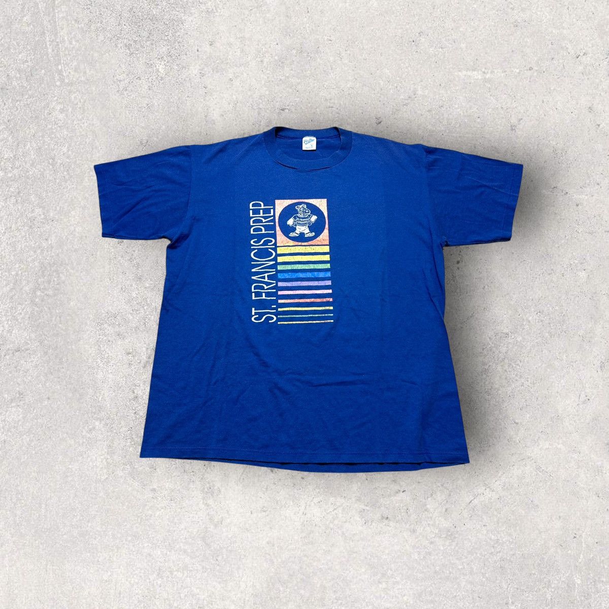Velva Sheen × Vintage Vintage St Francis Prep tee Size US XL / EU 56 / 4 - 1 Thumbnail