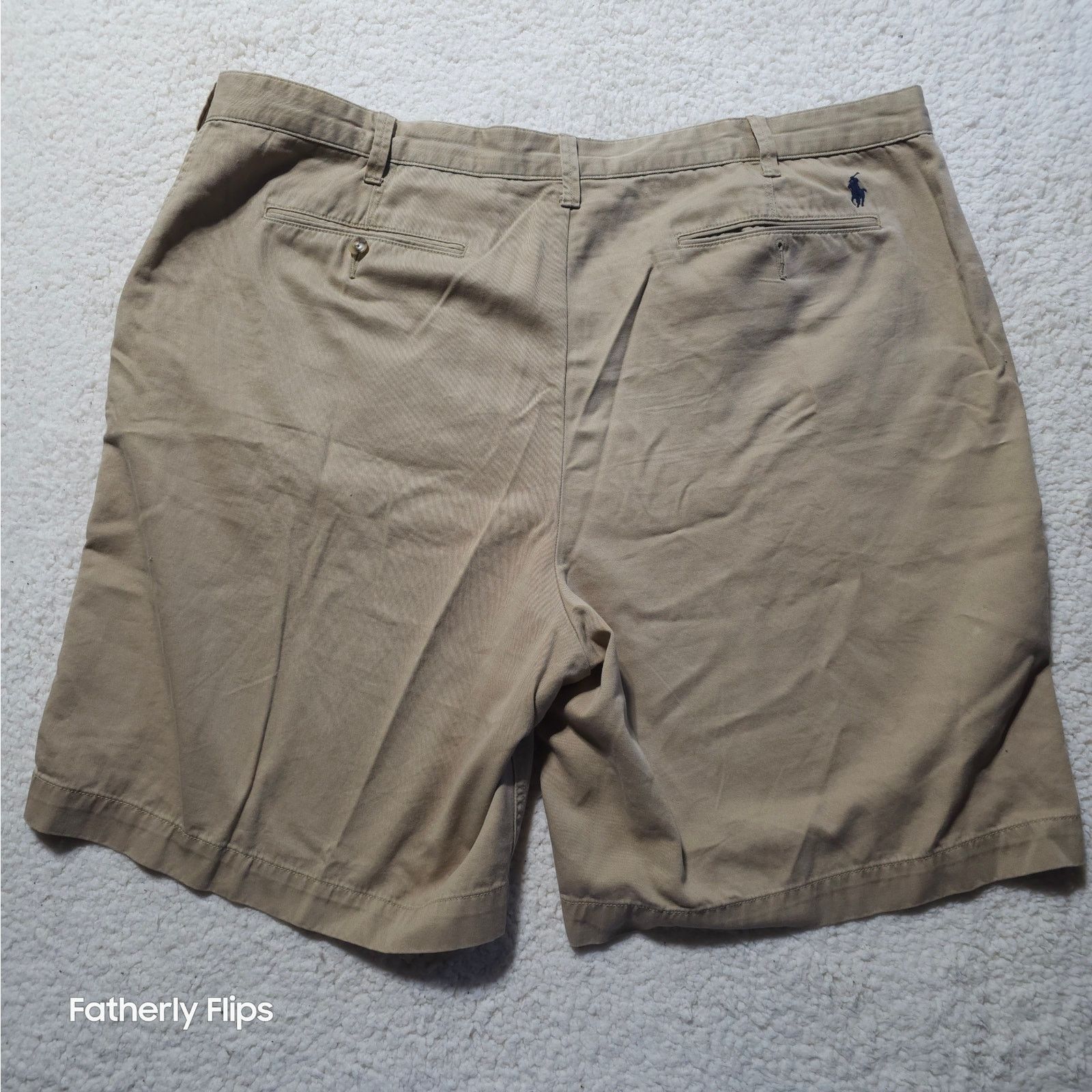 Polo Ralph Lauren Polo Ralph Lauren Relaxed Fit Chino Shorts 42 Khaki Tan Size US 42 / EU 58 - 7 Thumbnail