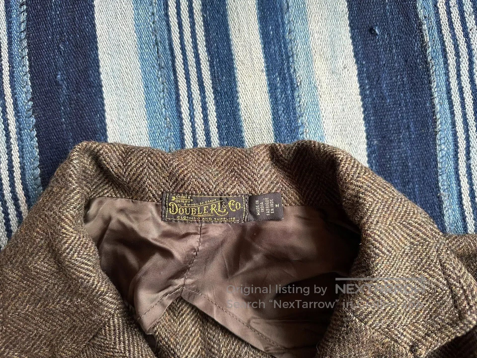 RRL Ralph Lauren RRL Unconstructed Herringbone Sport Coat. Size US M / EU 48-50 / 2 - 3 Thumbnail