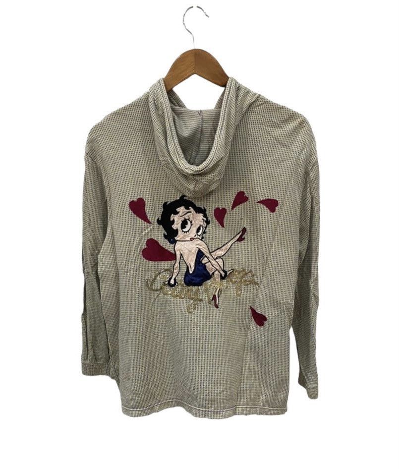Cartoon Network ✅ VINTAGE BETTY BOOP super rare hoodies embrodered sweater Size US S / EU 44-46 / 1 - 2 Thumbnail