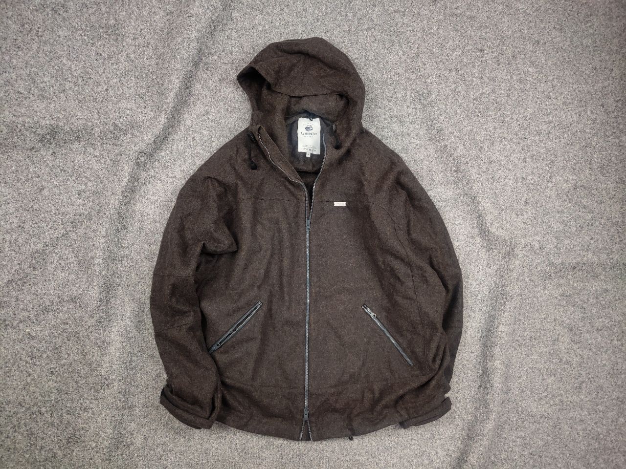 Vintage Loden by lodenwalker Austria Design schurwolle Hooded jacket Size US XXL / EU 58 / 5 - 1 Thumbnail