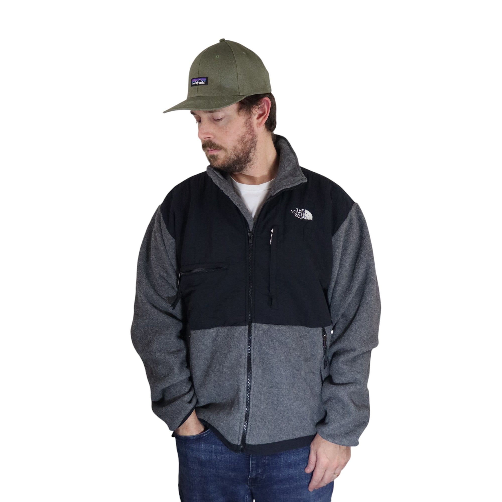 The North Face × Vintage Vtg 90s North Face Denali Polartec Fleece Jacket Mens Large Size US L / EU 52-54 / 3 - 1 Thumbnail